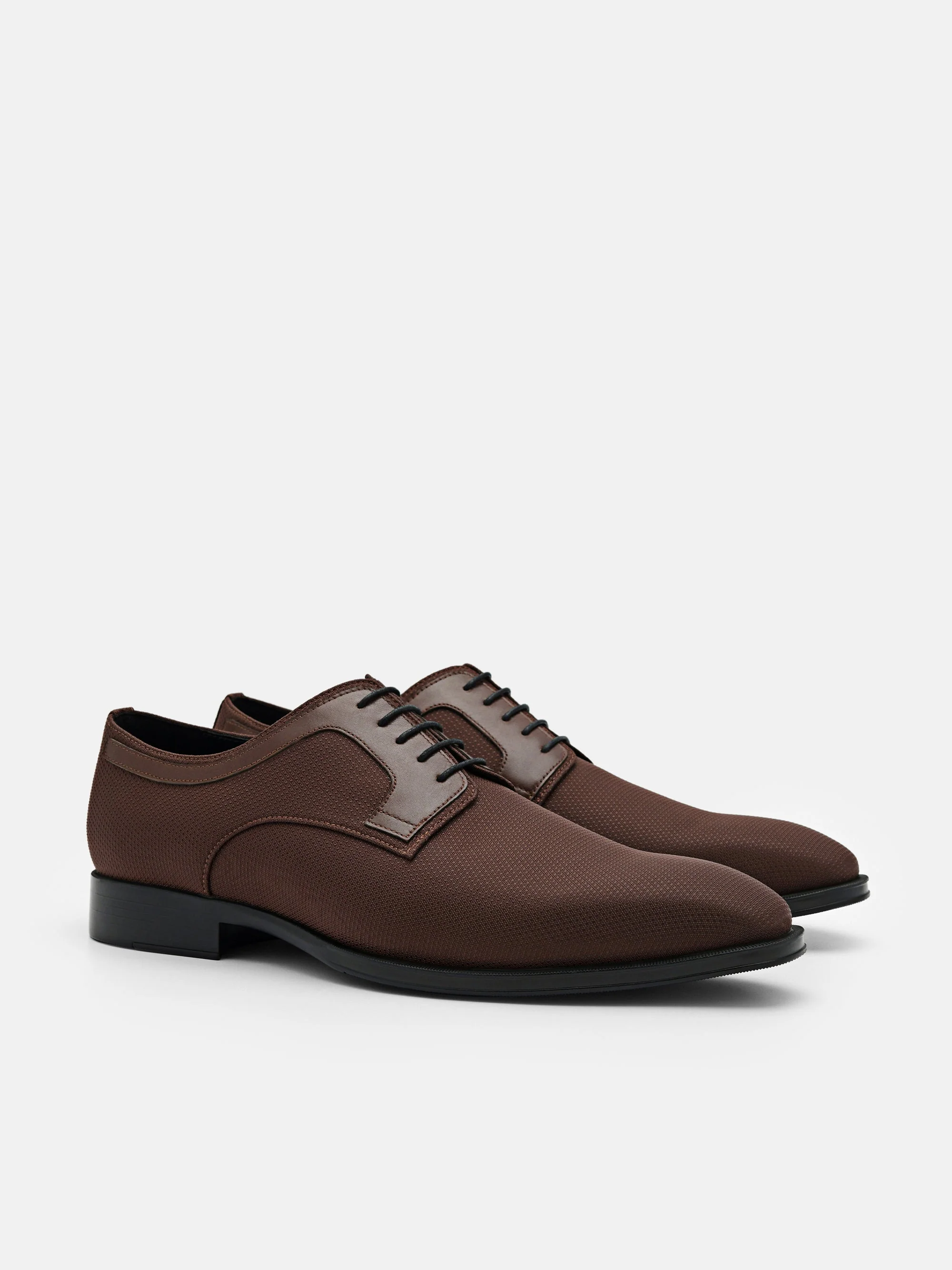 Nylon and Leather Derby Shoes - Image 2