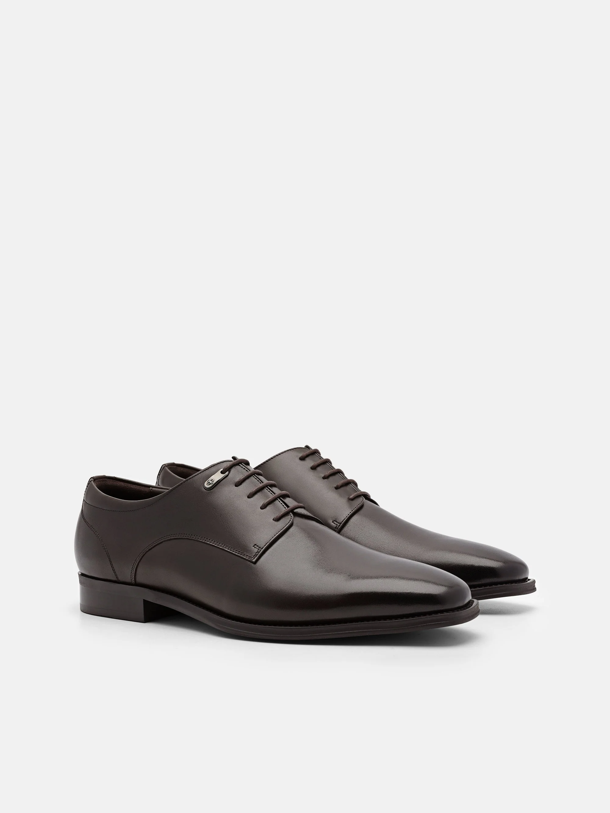 Leather Derby Shoes - Image 3