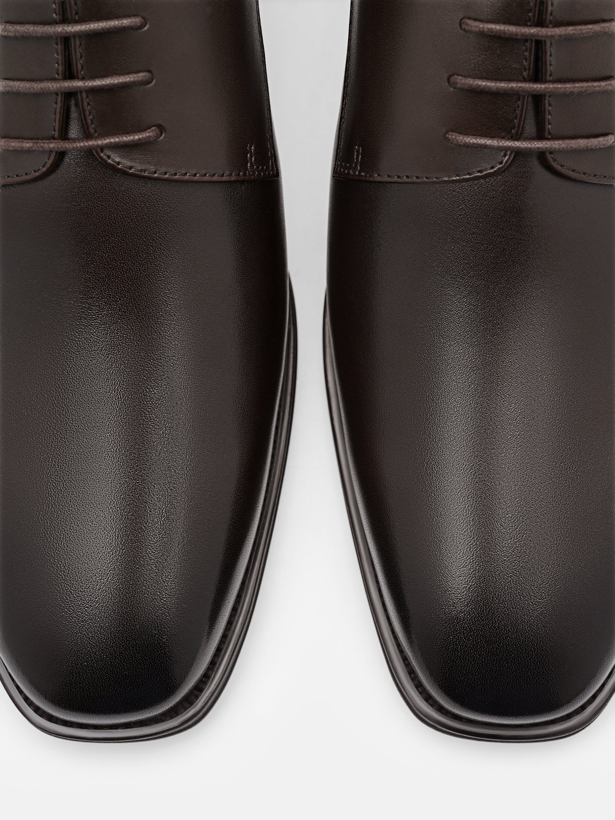 Leather Derby Shoes - Image 5
