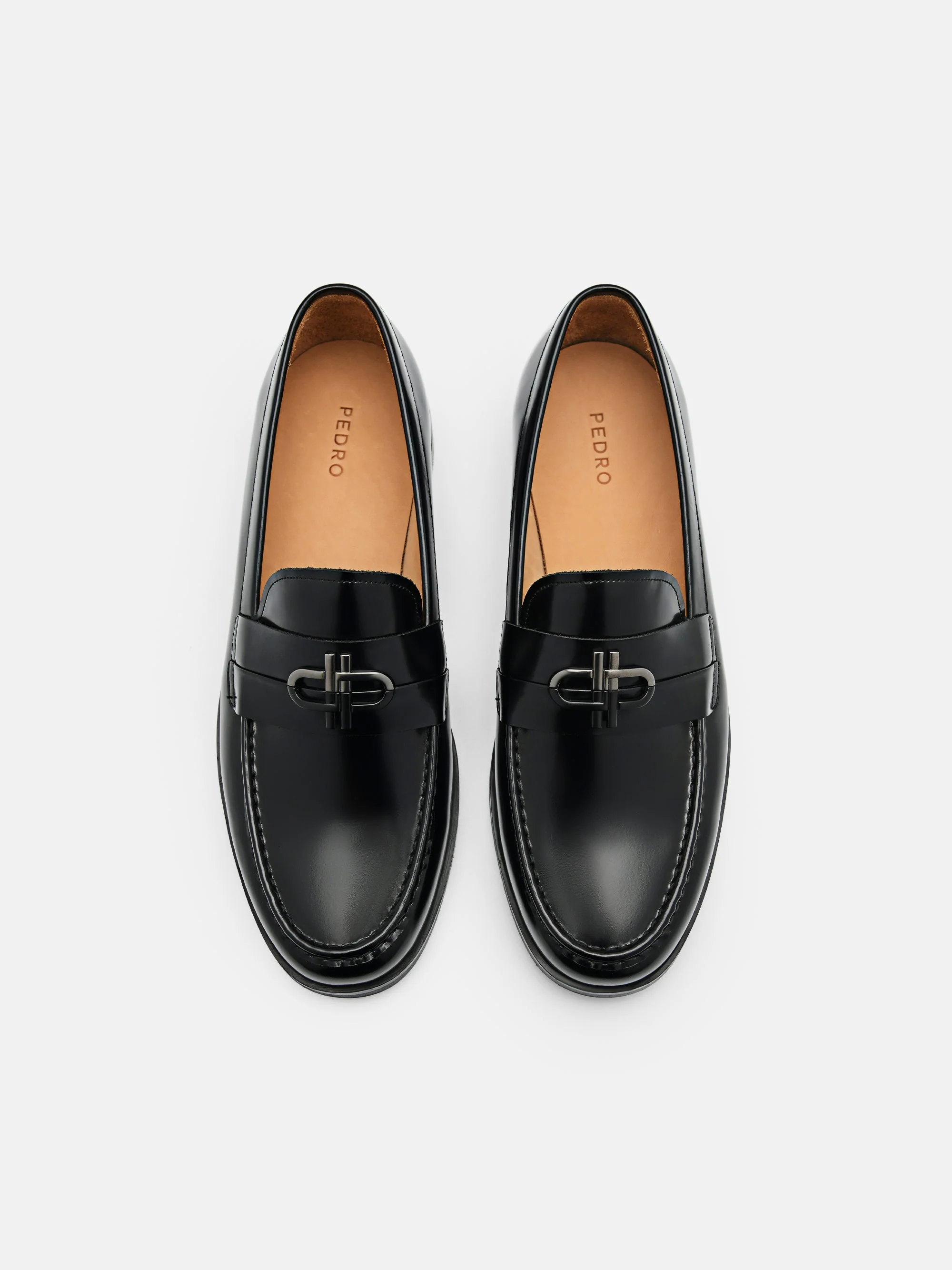 PEDRO Icon Leather Loafers - Image 4