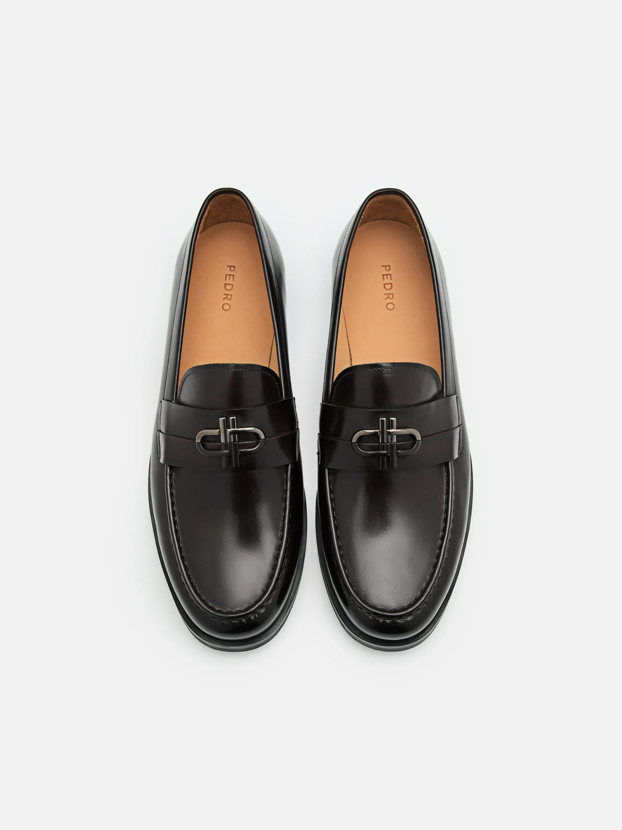 PEDRO Icon Leather Loafers - Image 8