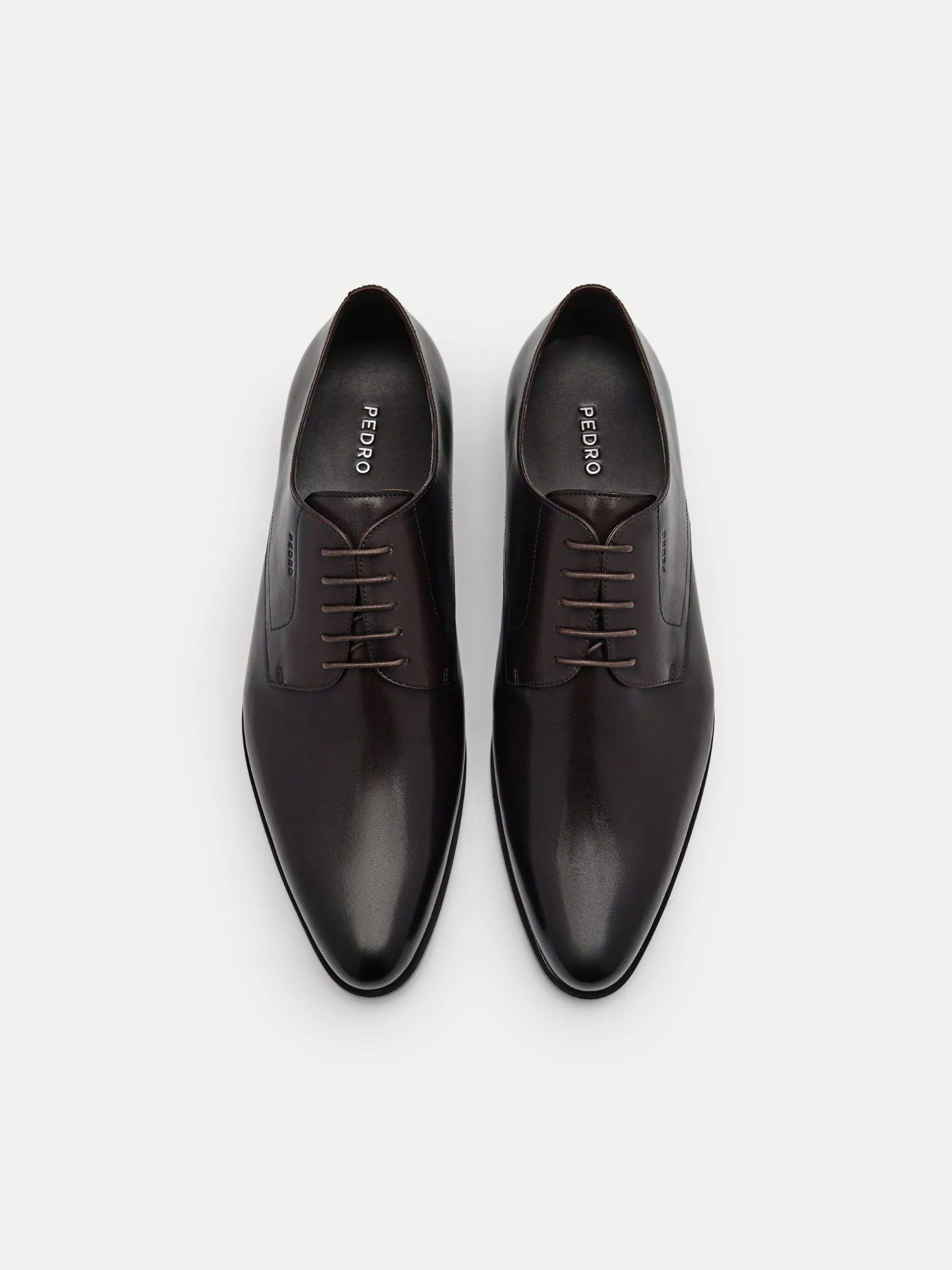 Leather Derby Shoes - Image 10