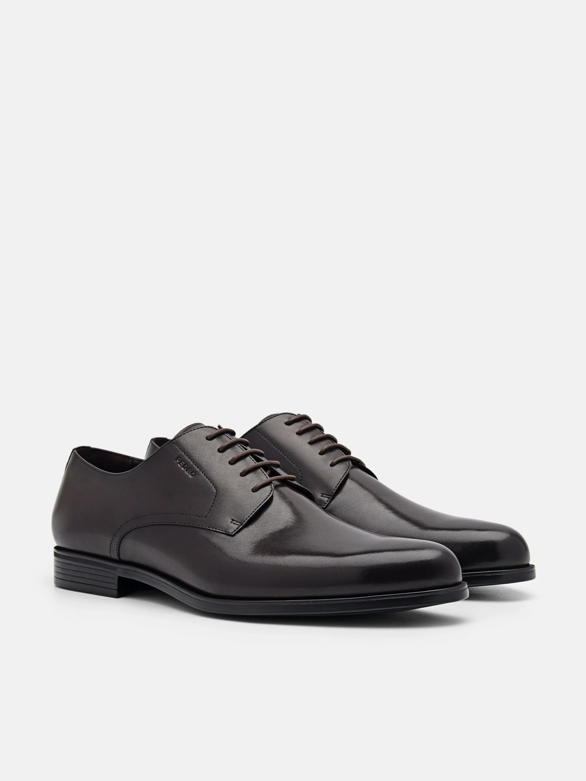 Leather Derby Shoes - Image 8