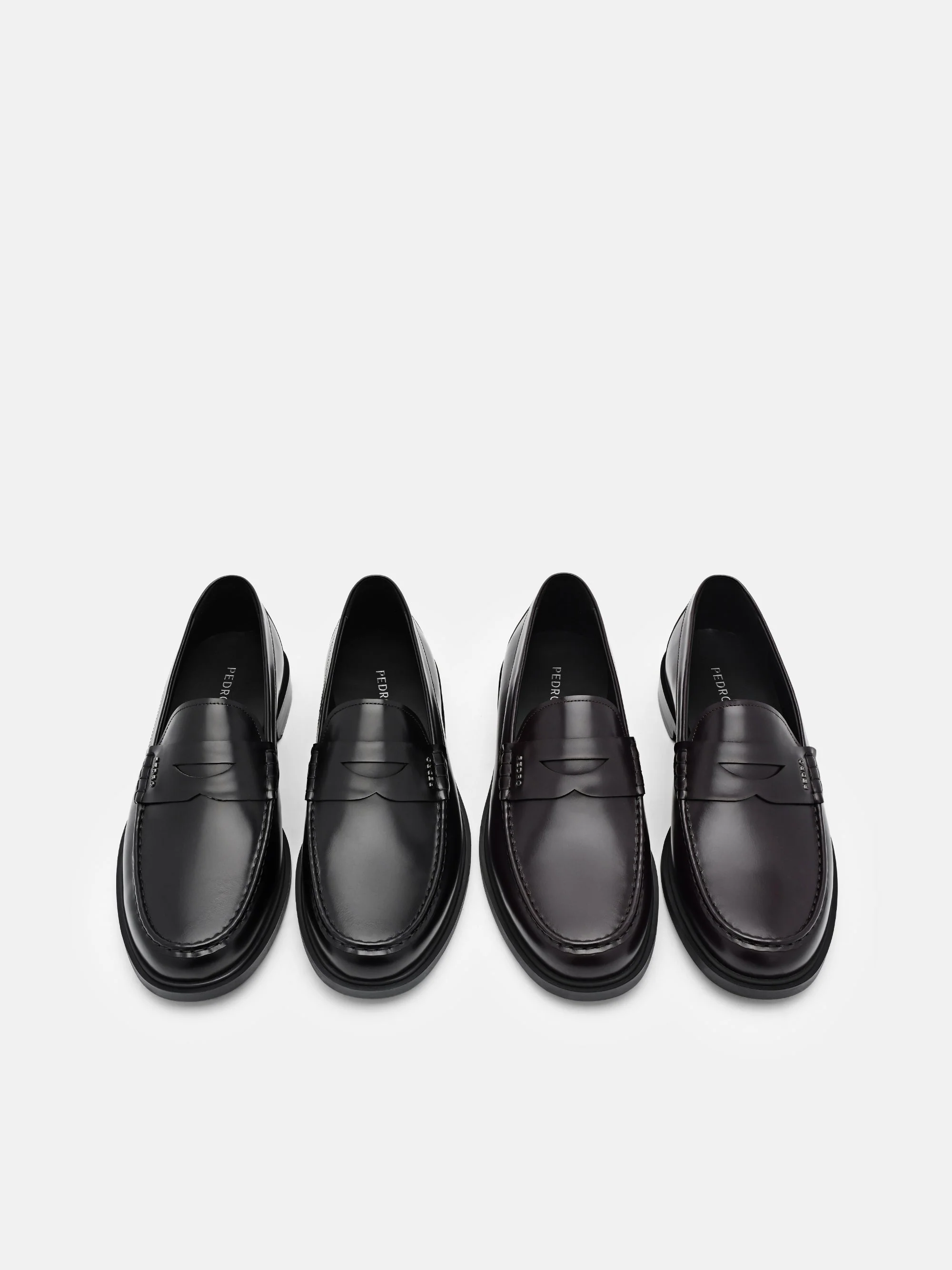 Kieran Leather Penny Loafers - Image 6