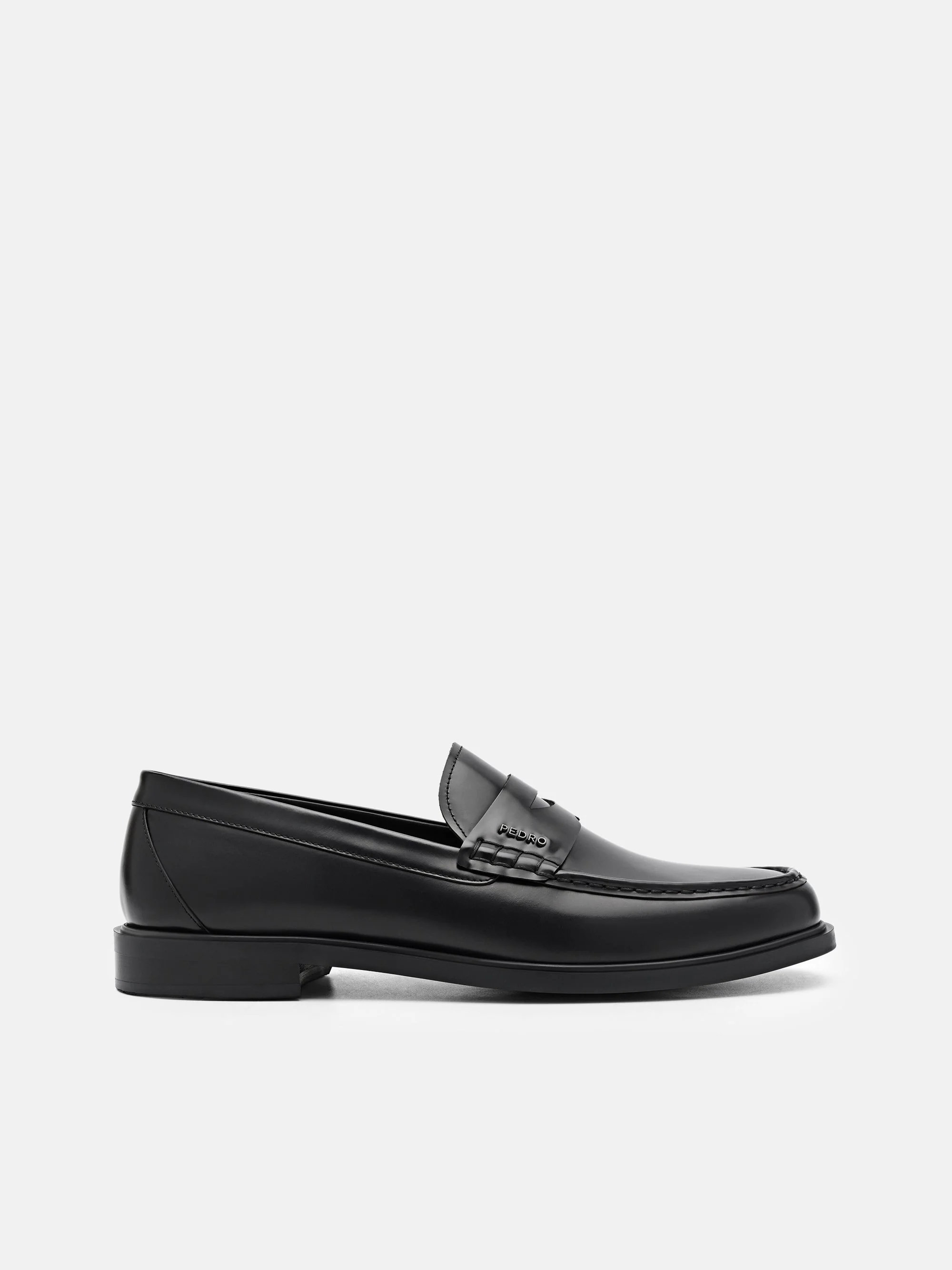 Kieran Leather Penny Loafers - Image 7