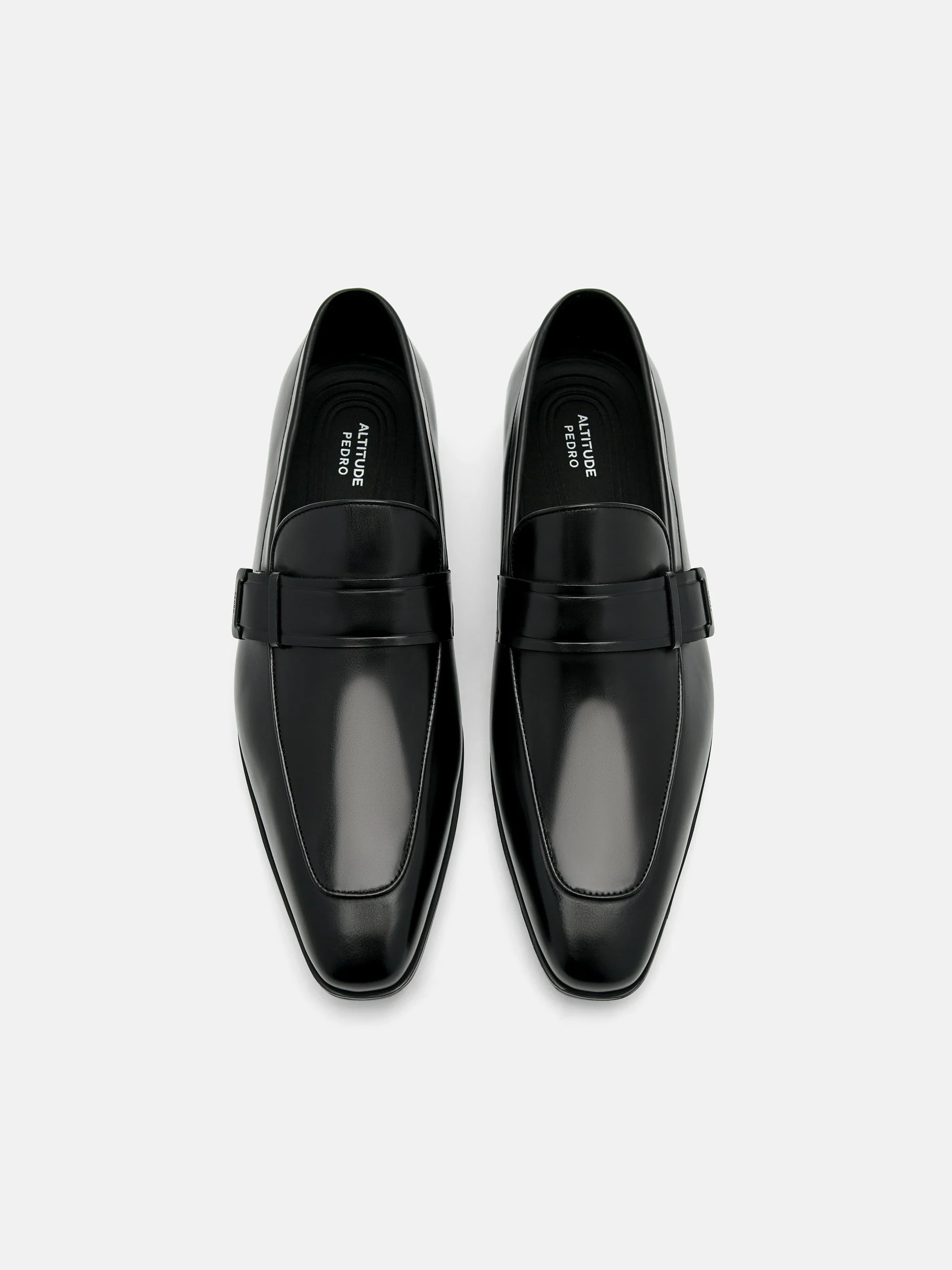 Altitude Lightweight Leather Penny Loafers - Image 10
