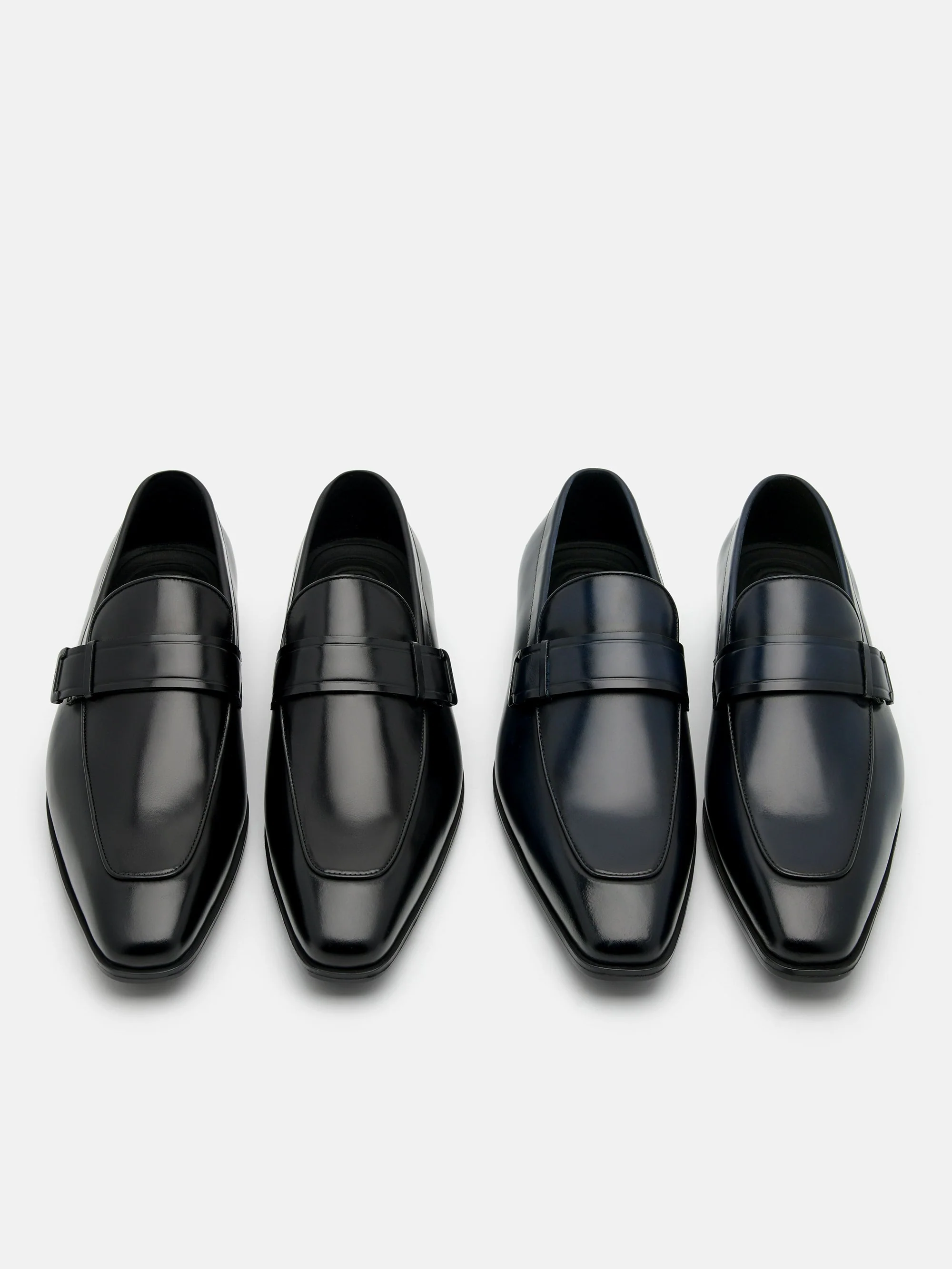Altitude Lightweight Leather Penny Loafers - Image 6