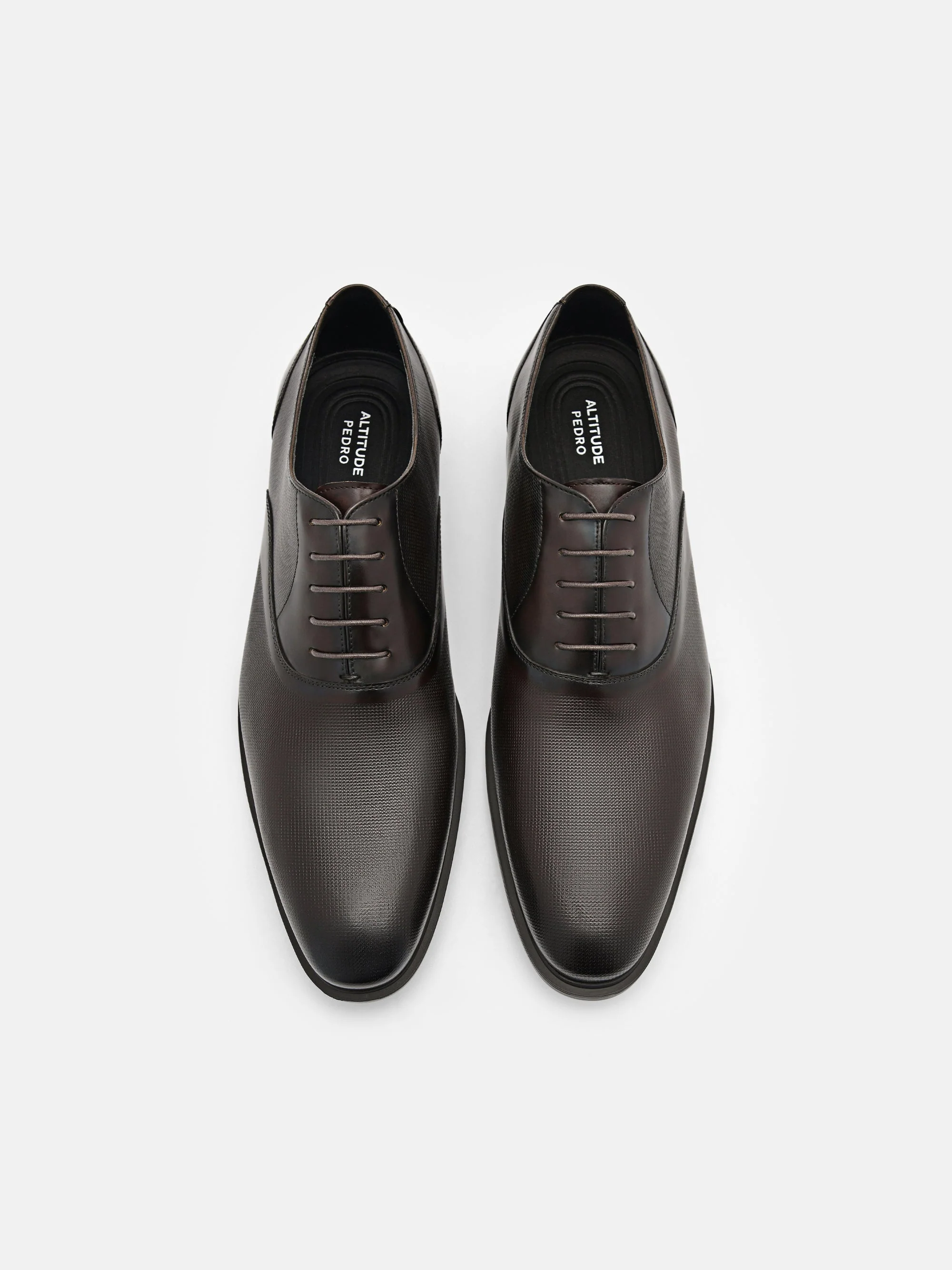 Altitude Lightweight Leather Oxford Shoes - Image 4