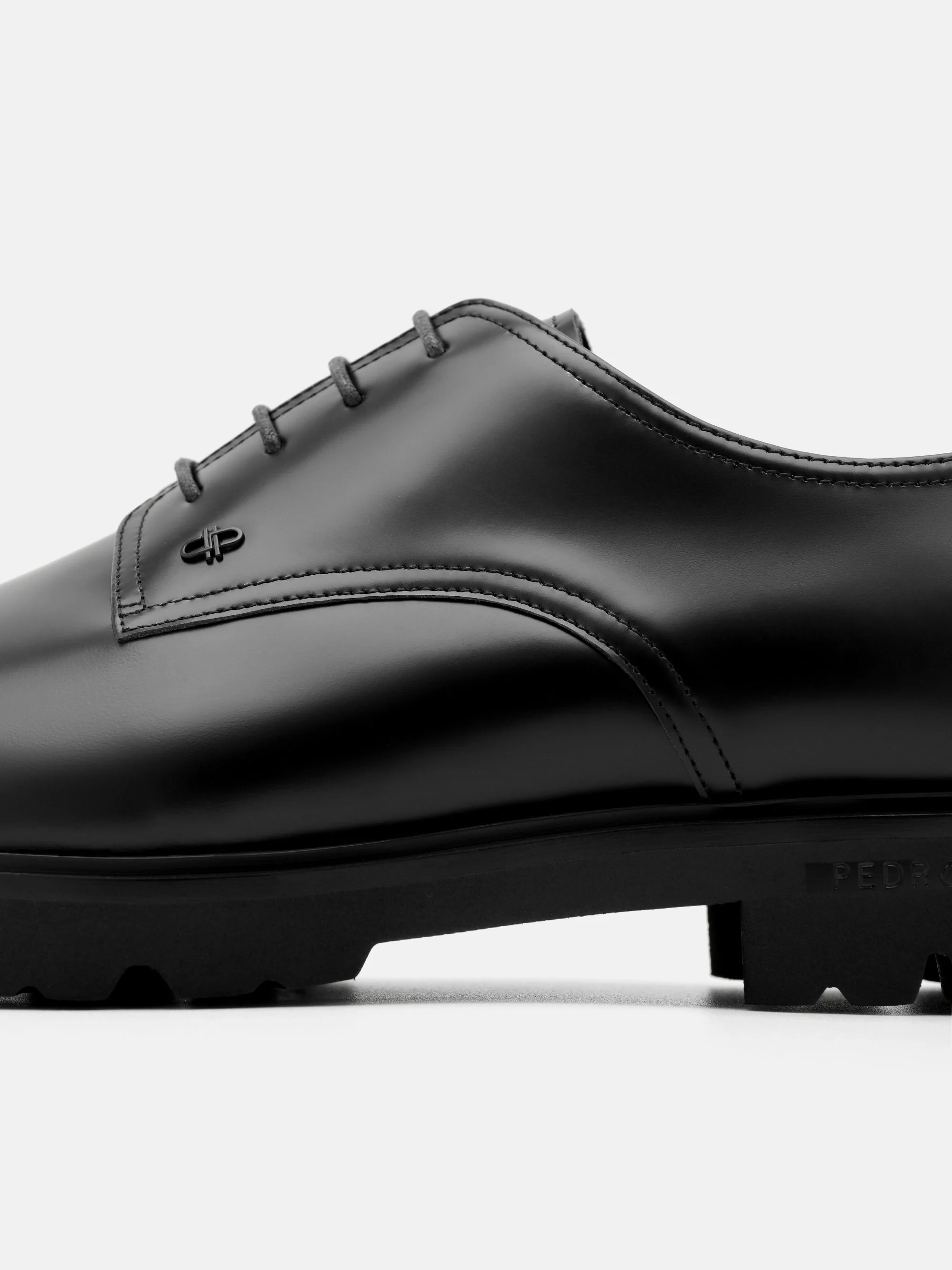 Anders Leather Derby Shoes - Image 5