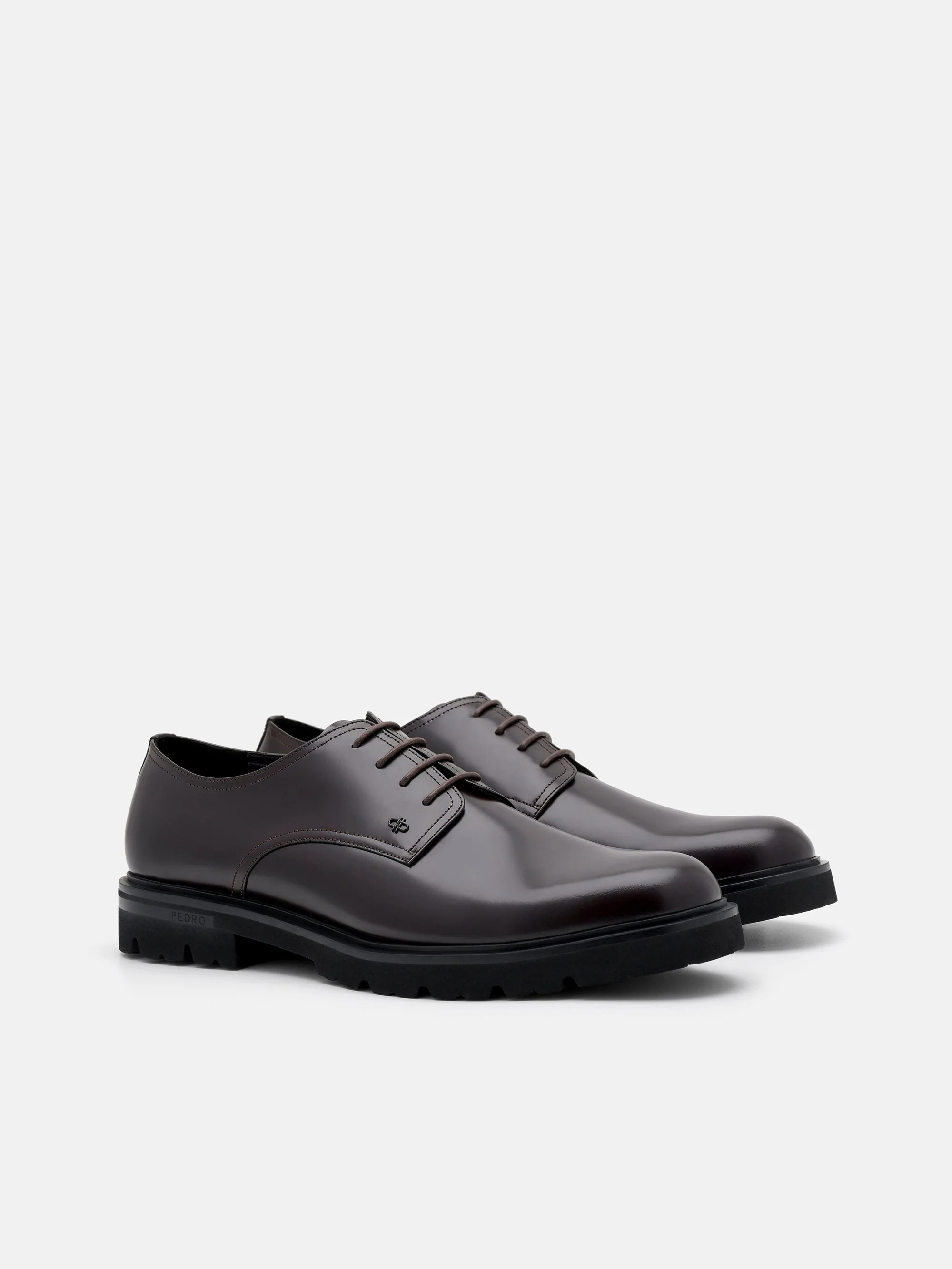 Anders Leather Derby Shoes - Image 7