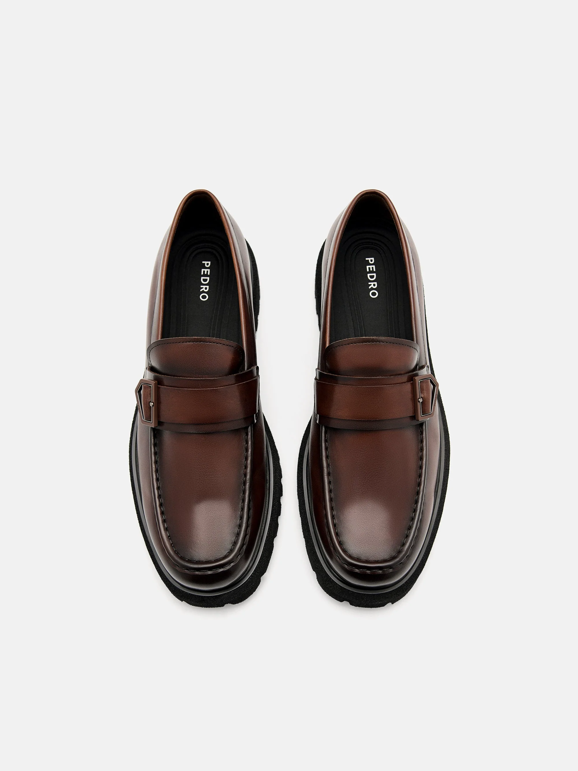 Taper Leather Loafers - Image 4
