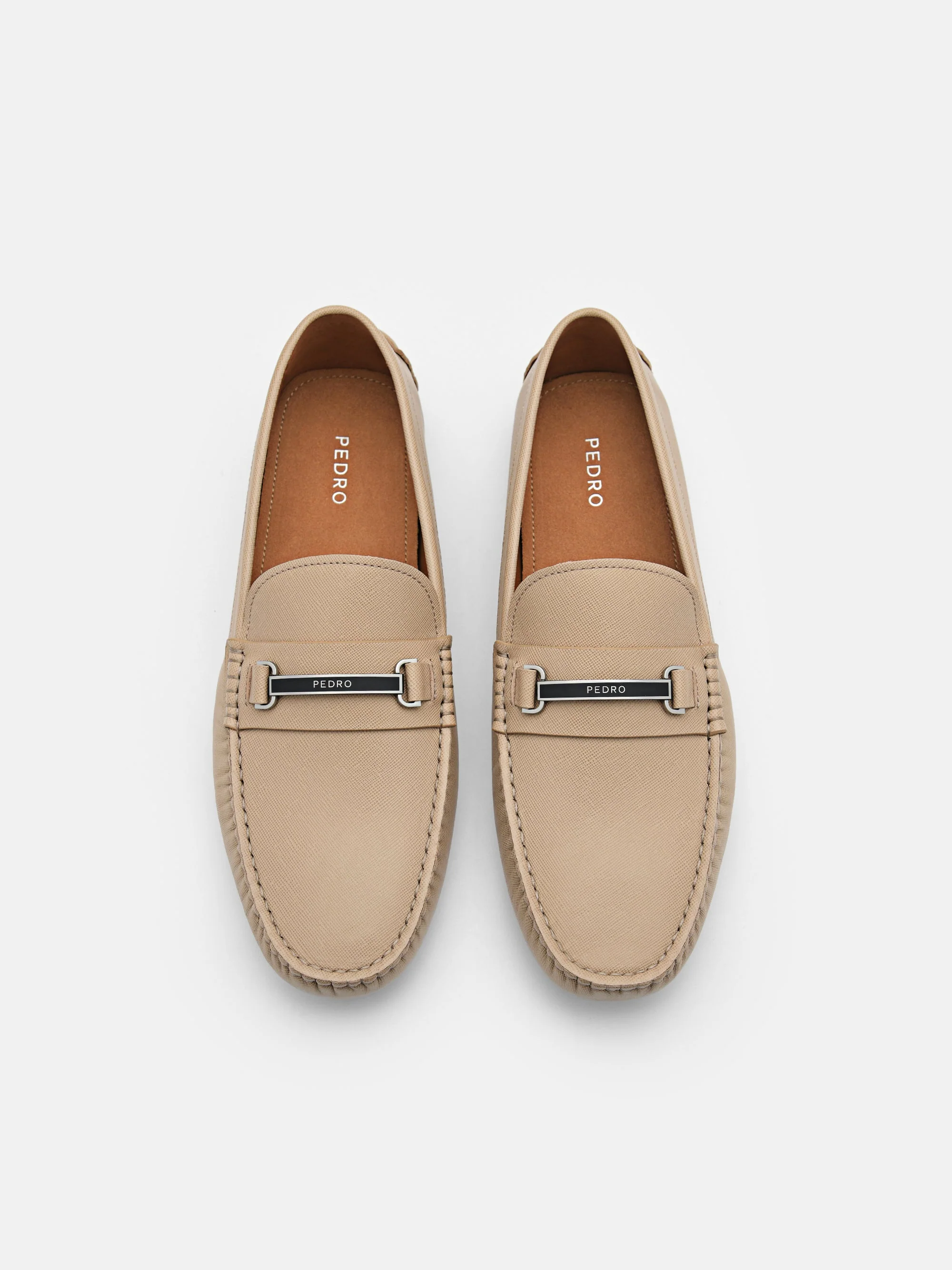 Steven Leather Horsebit Driving Shoes - Image 4