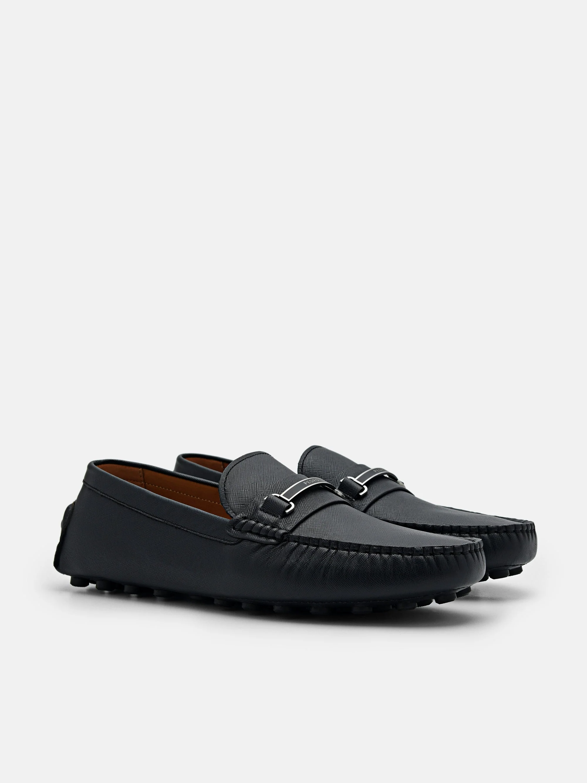 Steven Leather Horsebit Driving Shoes - Image 7
