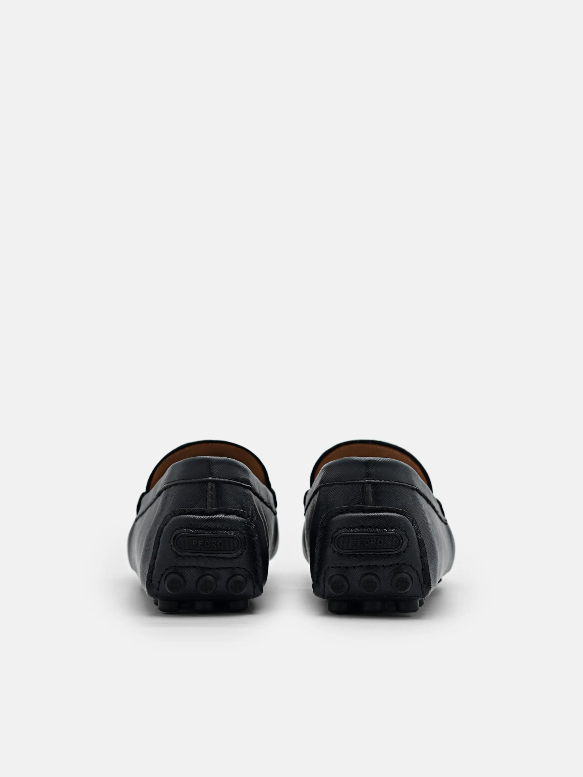 Steven Leather Horsebit Driving Shoes - Image 8