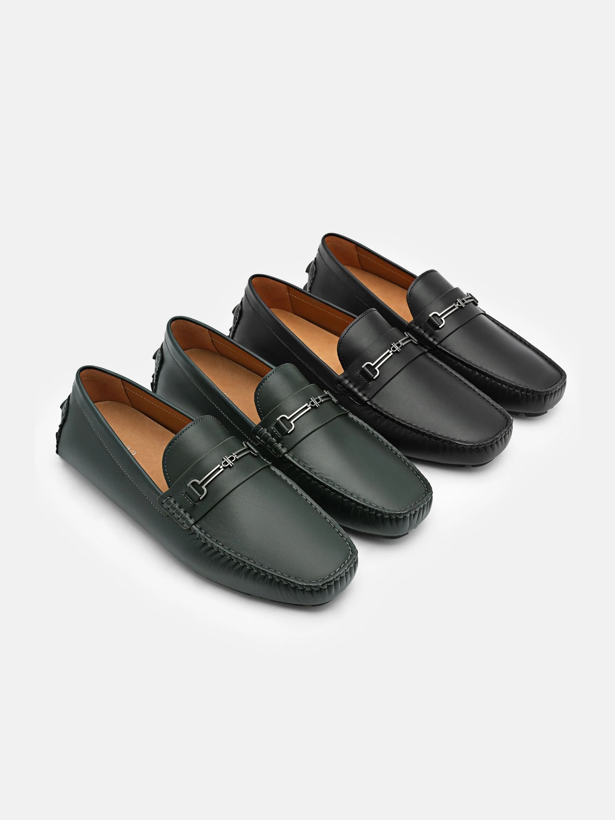 Alistair Leather Horsebit Driving Shoes - Image 12