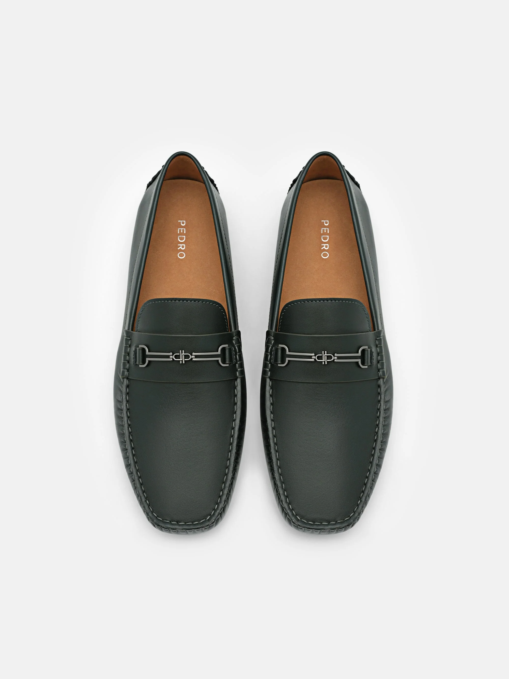 Alistair Leather Horsebit Driving Shoes - Image 3