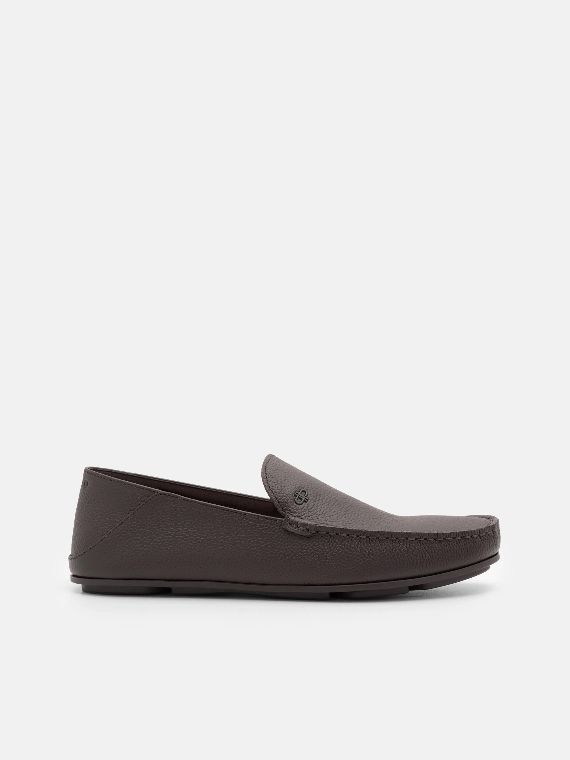 Leather Icon Driving Shoes