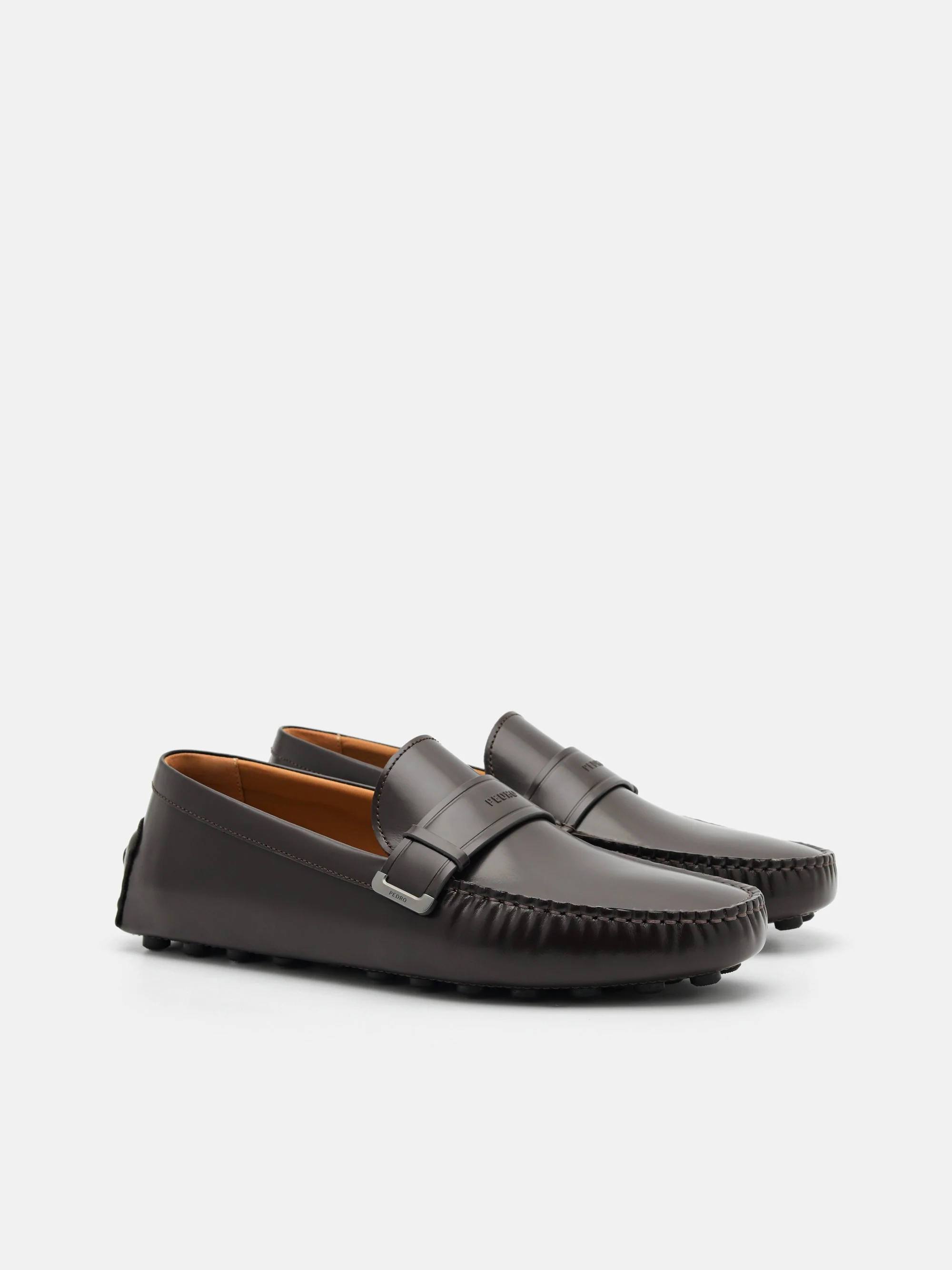 Leather Penny Driving Shoes - Image 2
