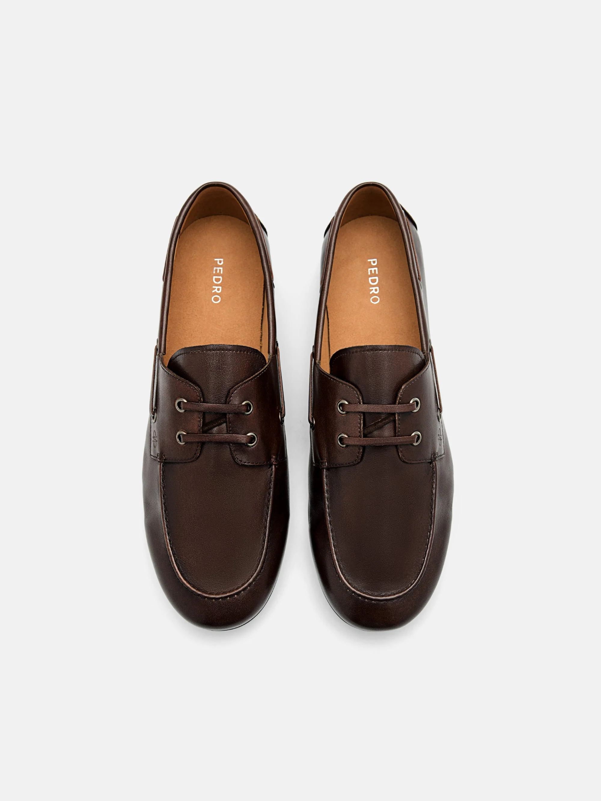 Leather Boat Shoes - Image 4