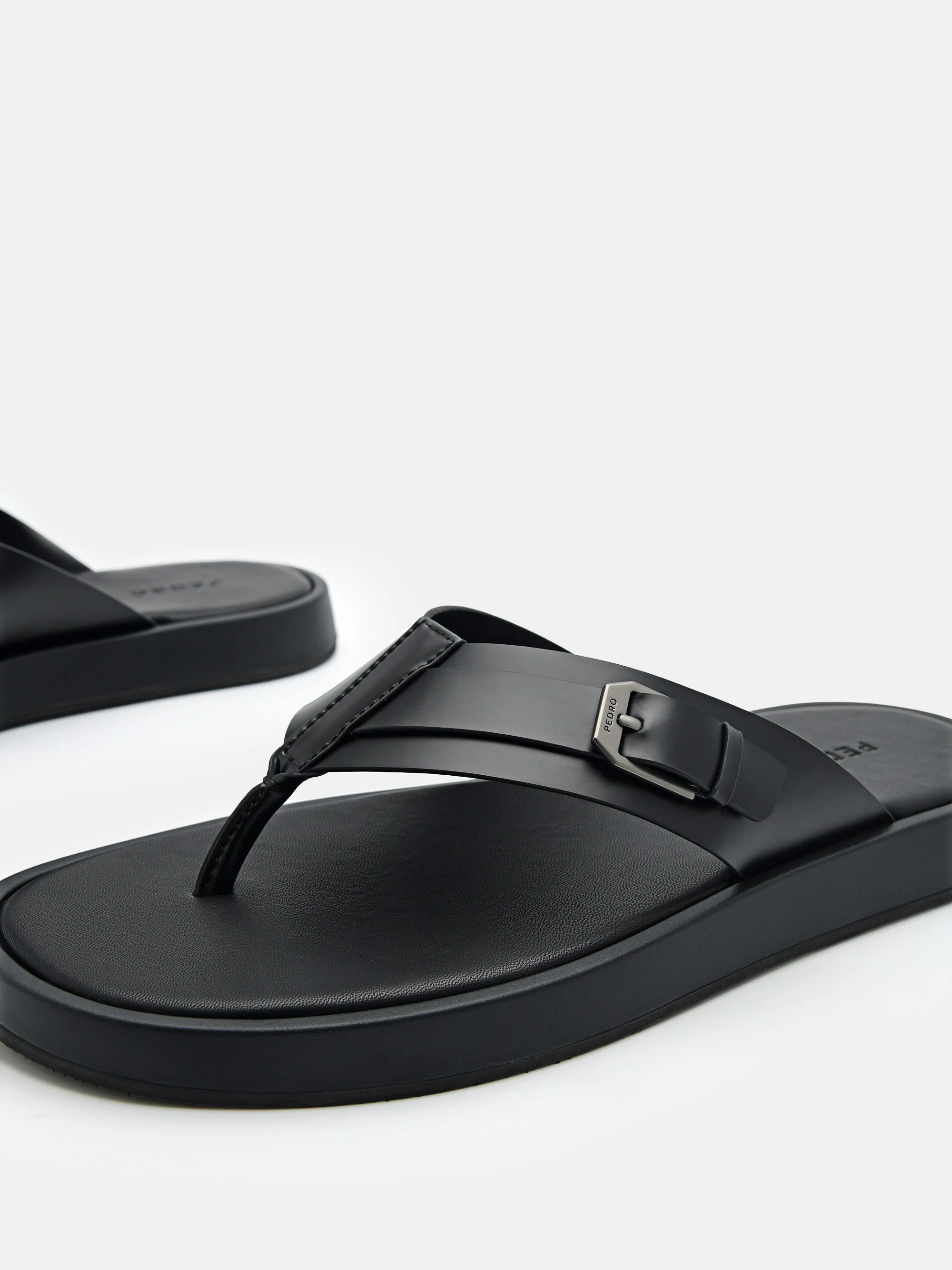 Buckle Thong Sandals - Image 10