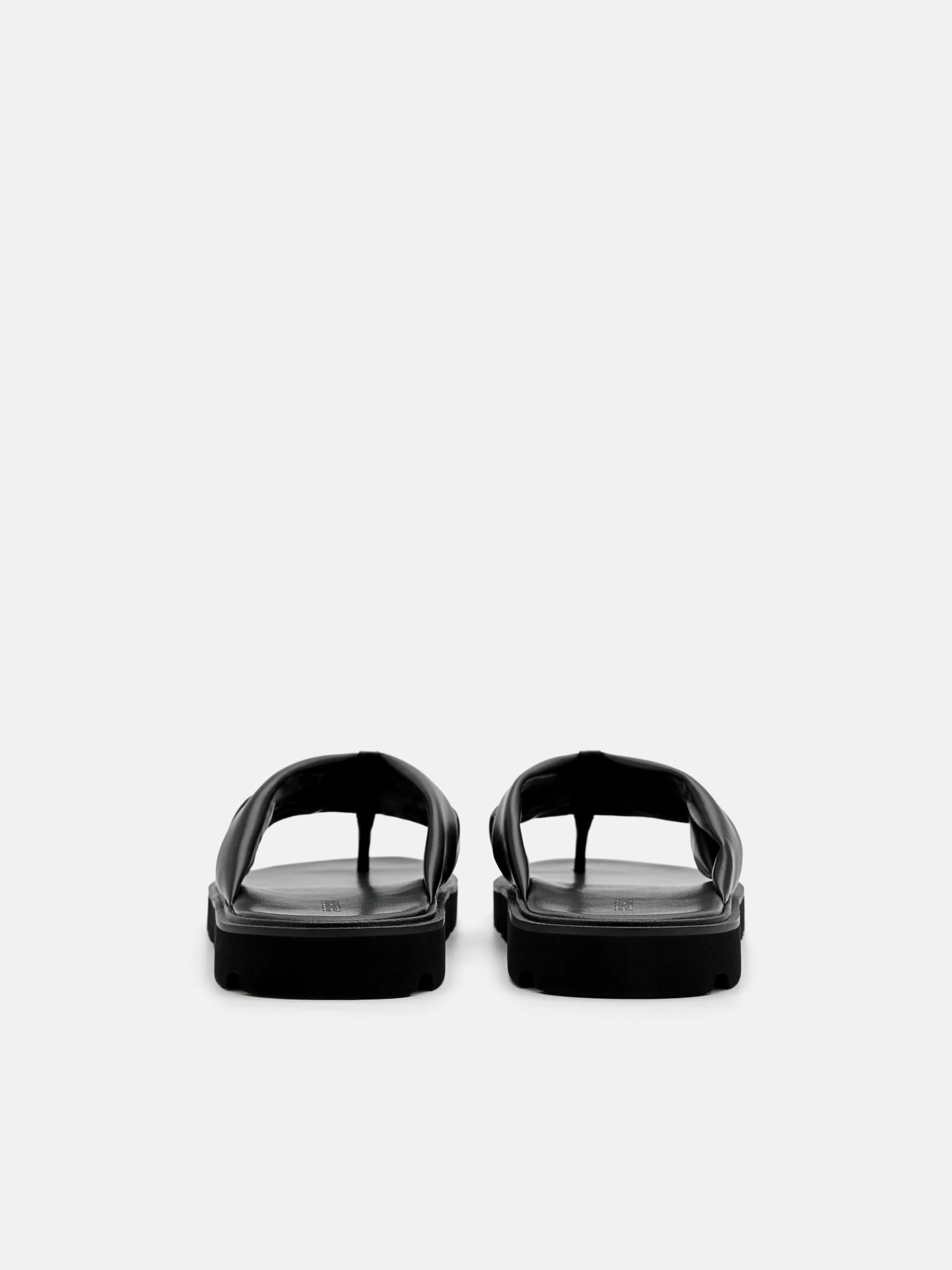 Pleated Thong Sandals - Image 3