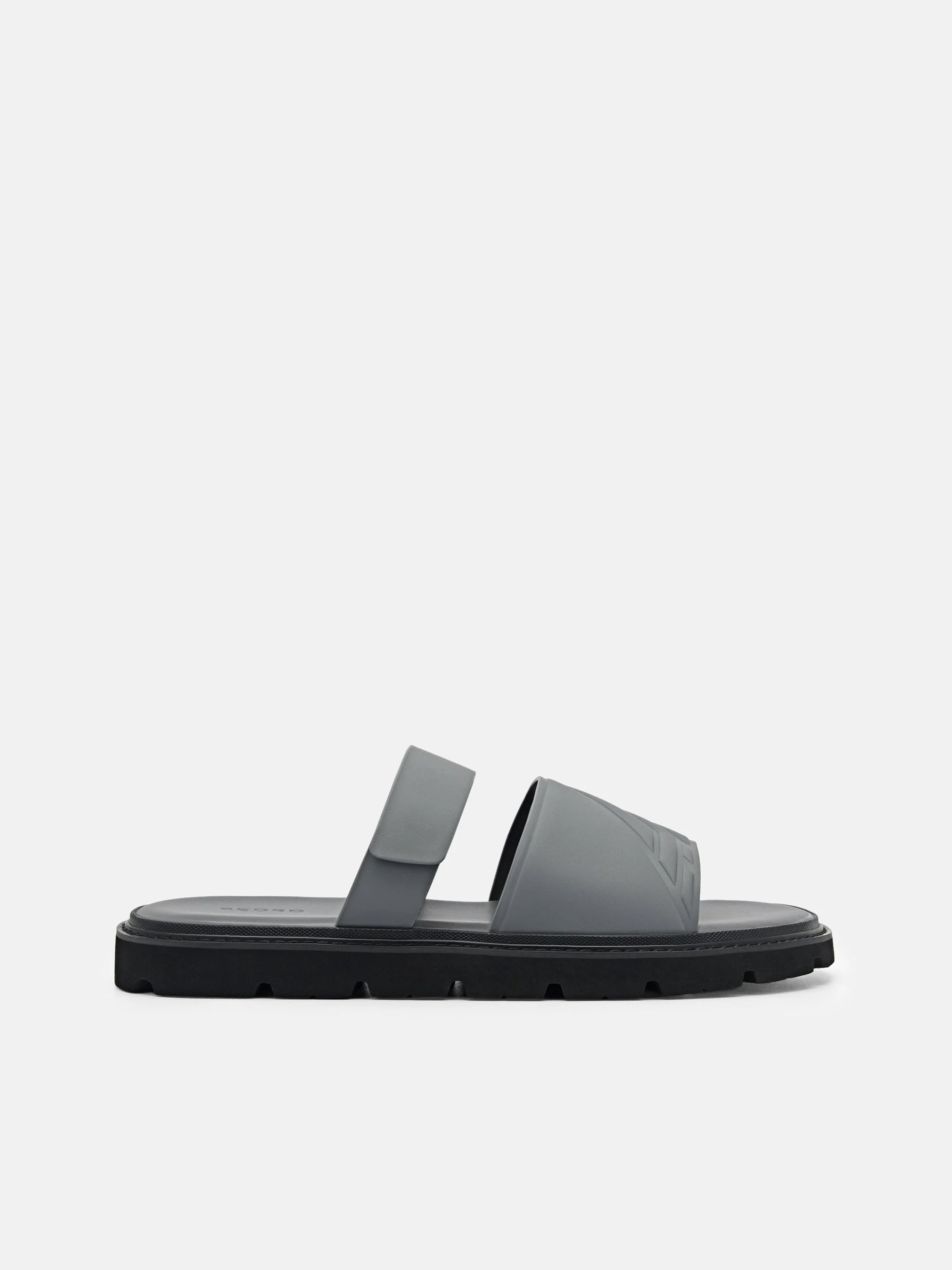 Textured Slide Sandals - Image 6