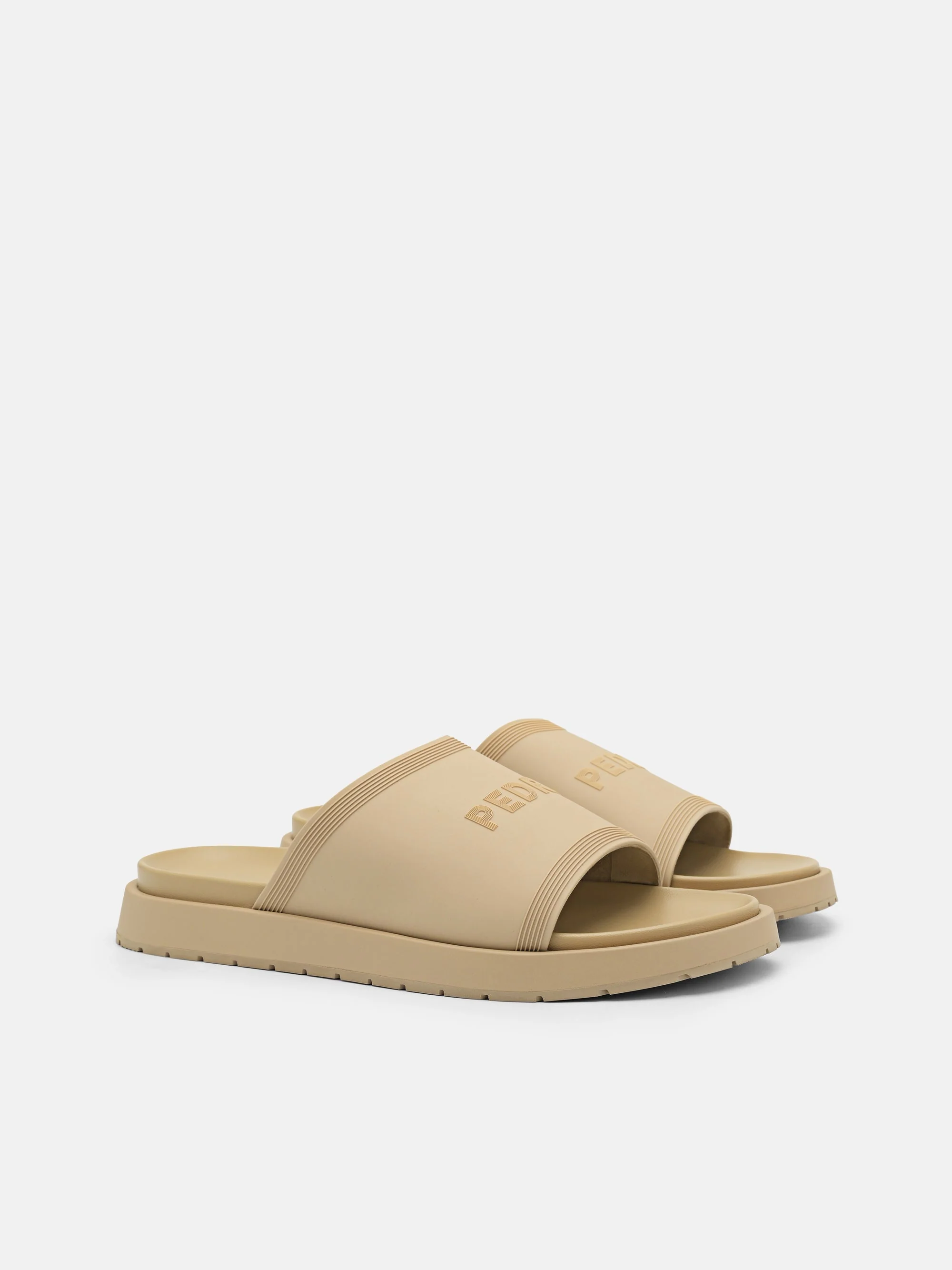 Rubber Slide Sandals - Image 2