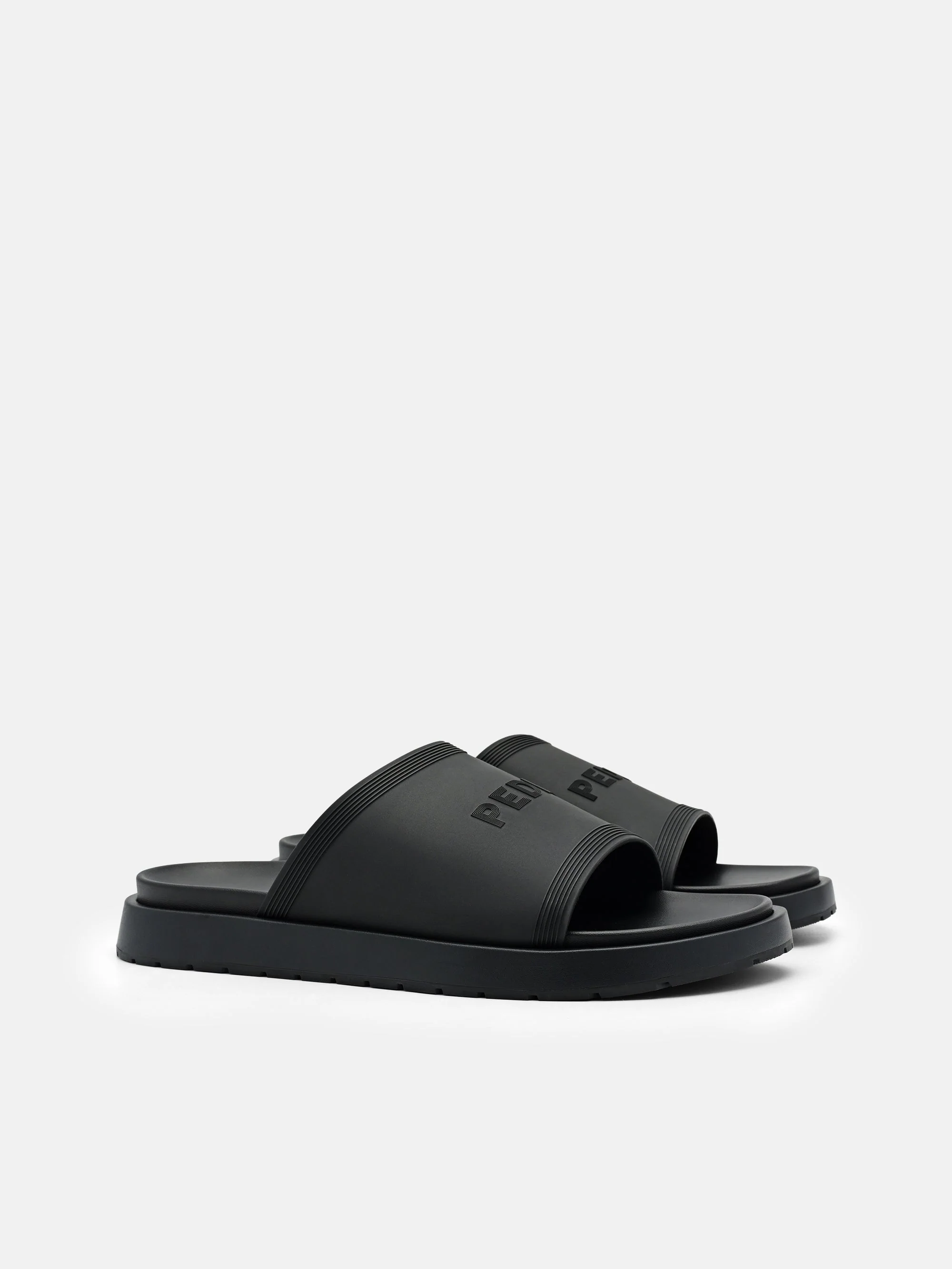 Rubber Slide Sandals - Image 8