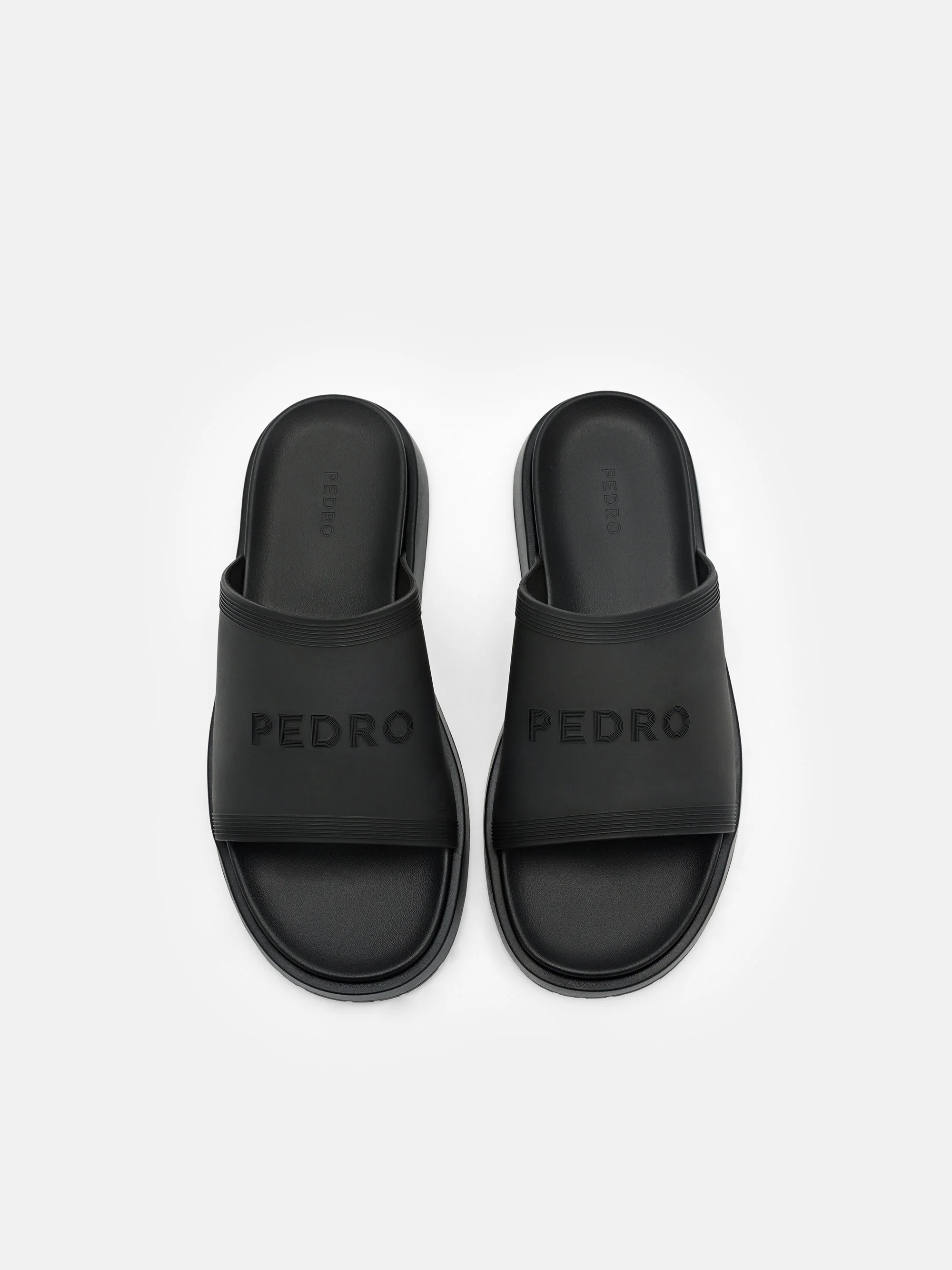 Rubber Slide Sandals - Image 9