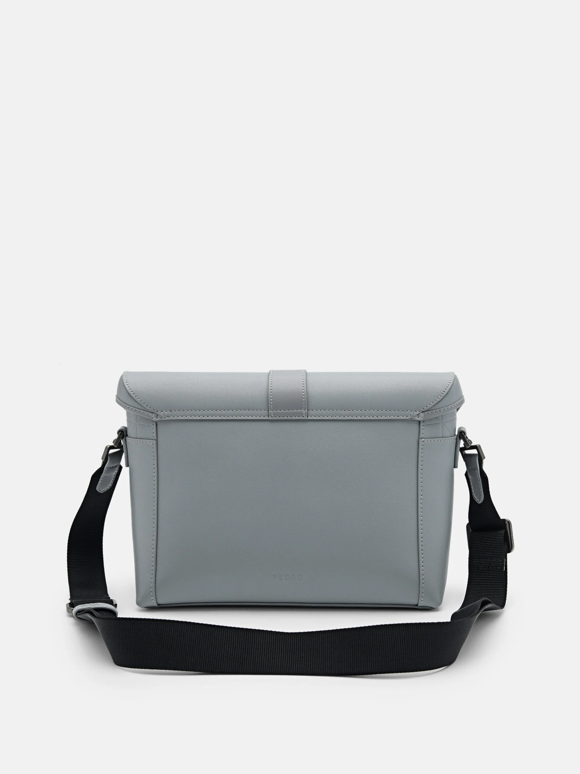 PEDRO Icon Leather Messenger Bag - Image 3