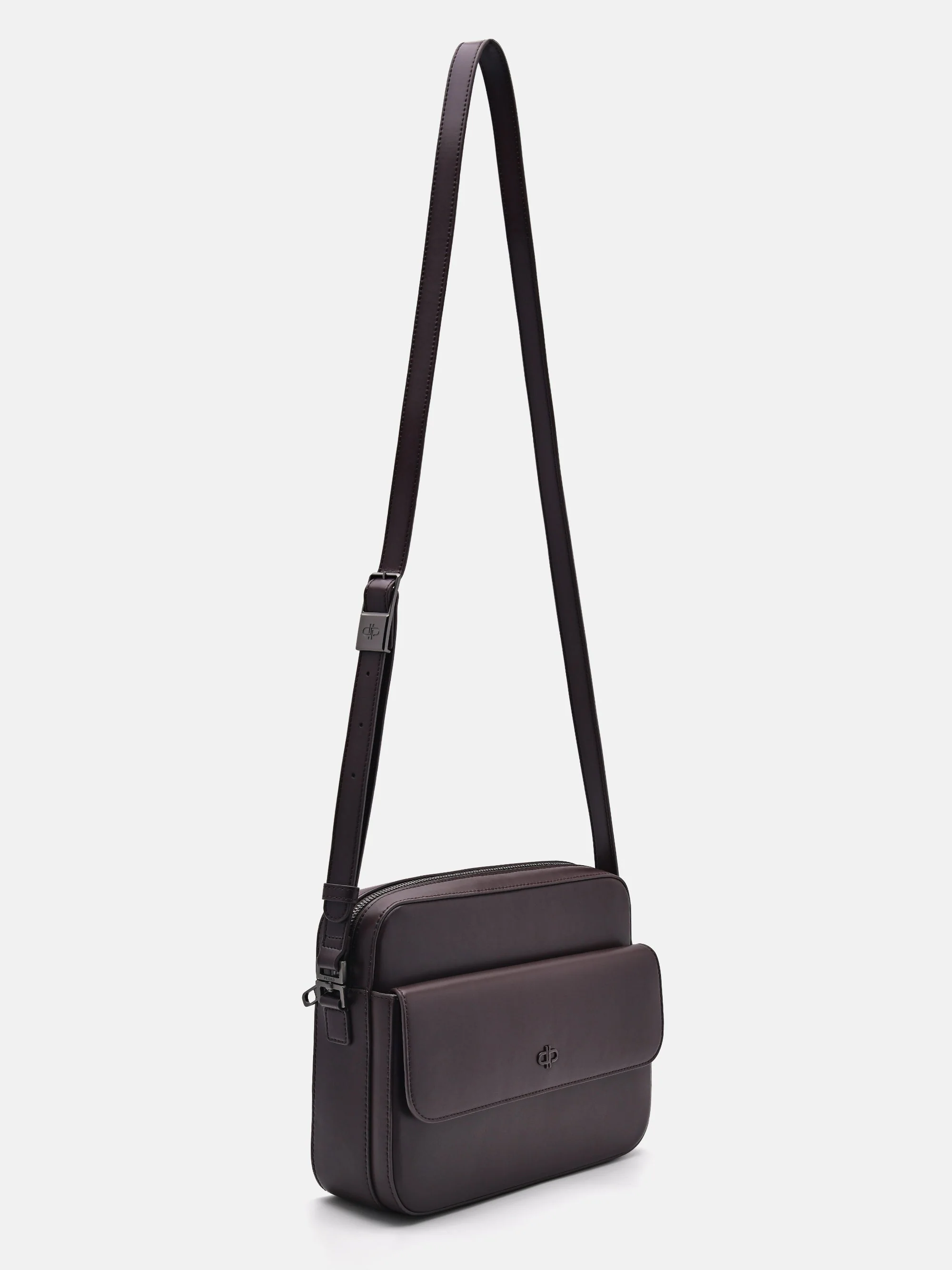 Leather Crossbody Bag - Image 8