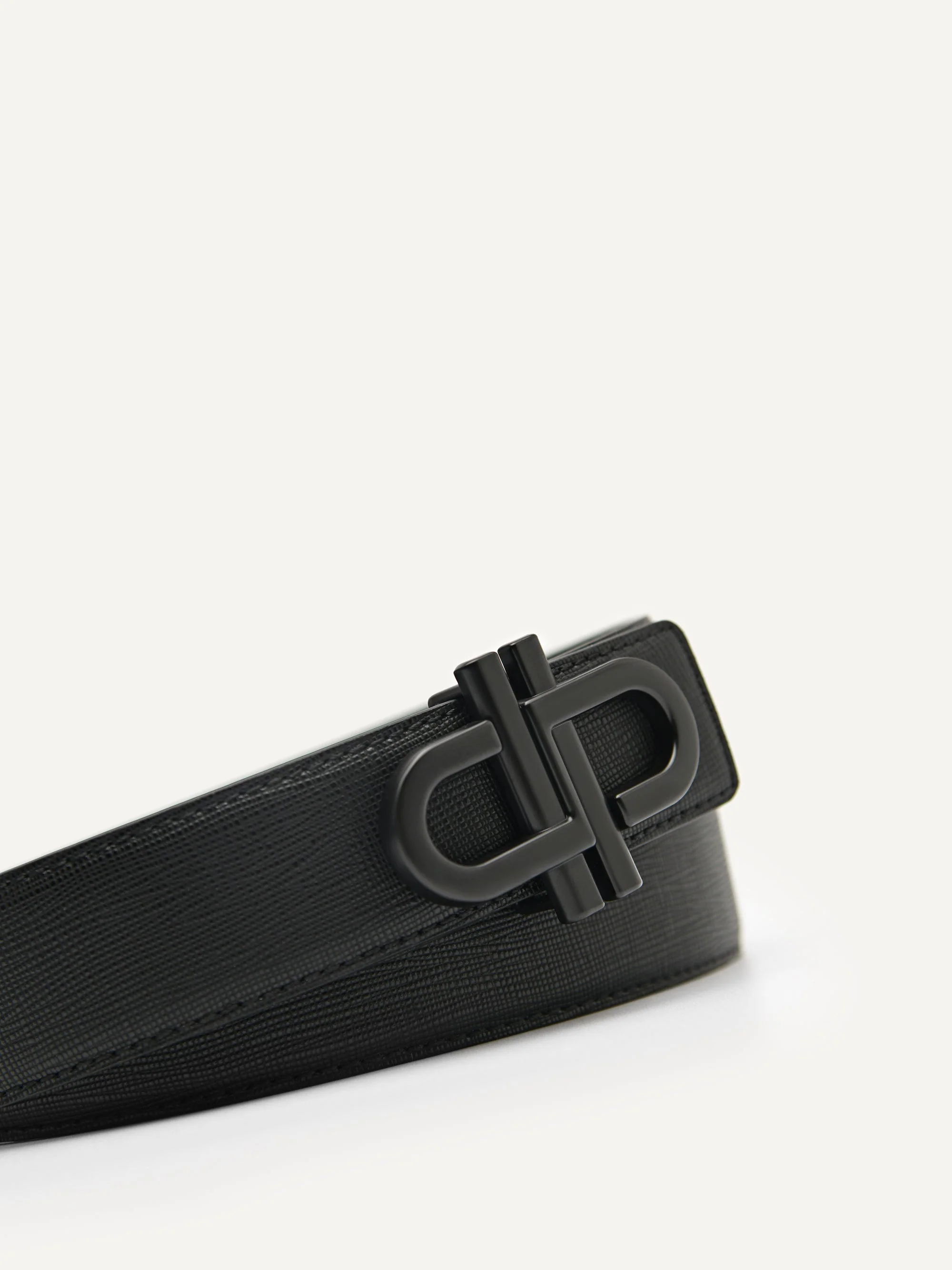 PEDRO Icon Reversible Leather Tang Belt - Image 2
