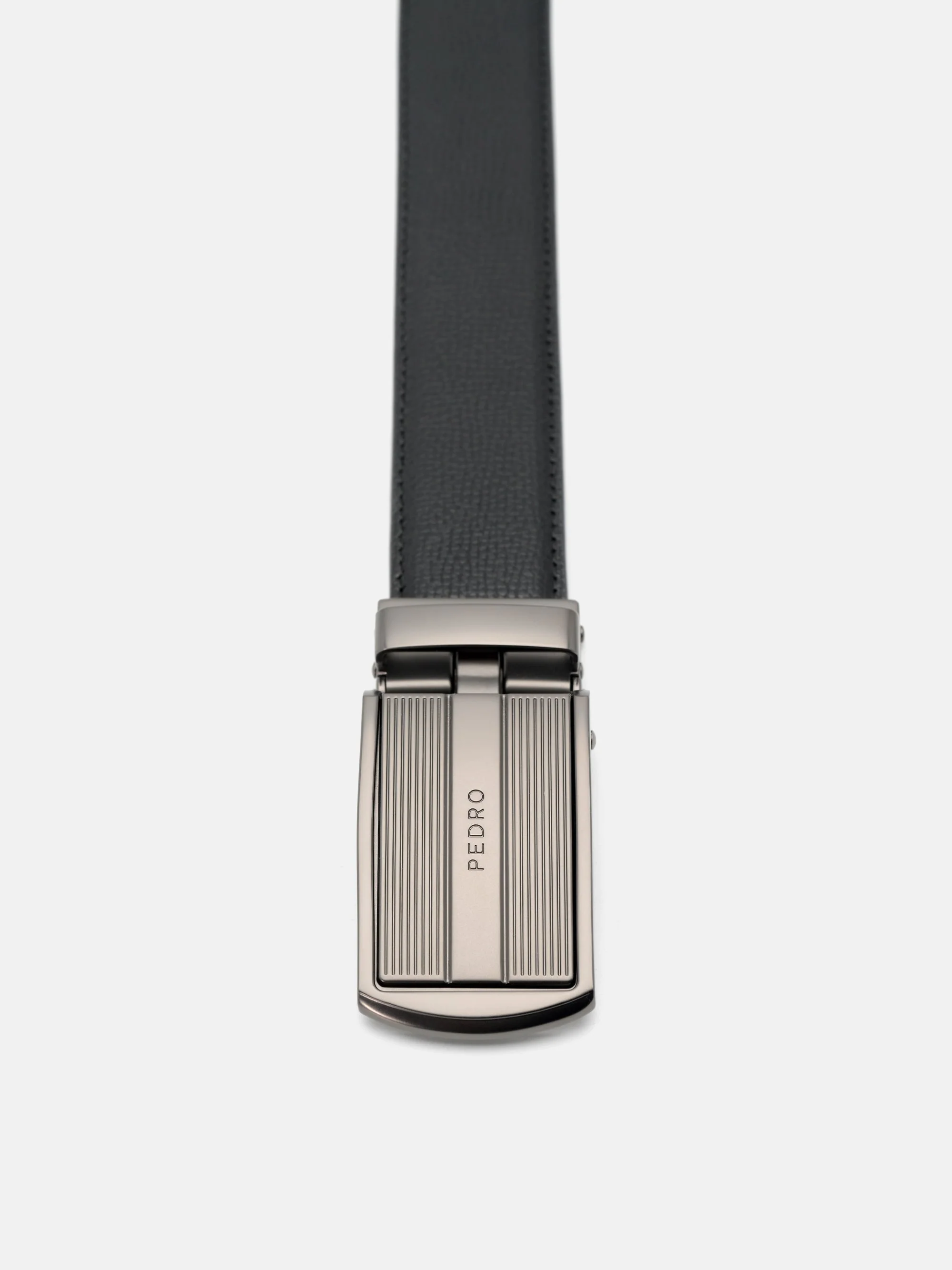 Embossed Leather Automatic Belt - Image 3