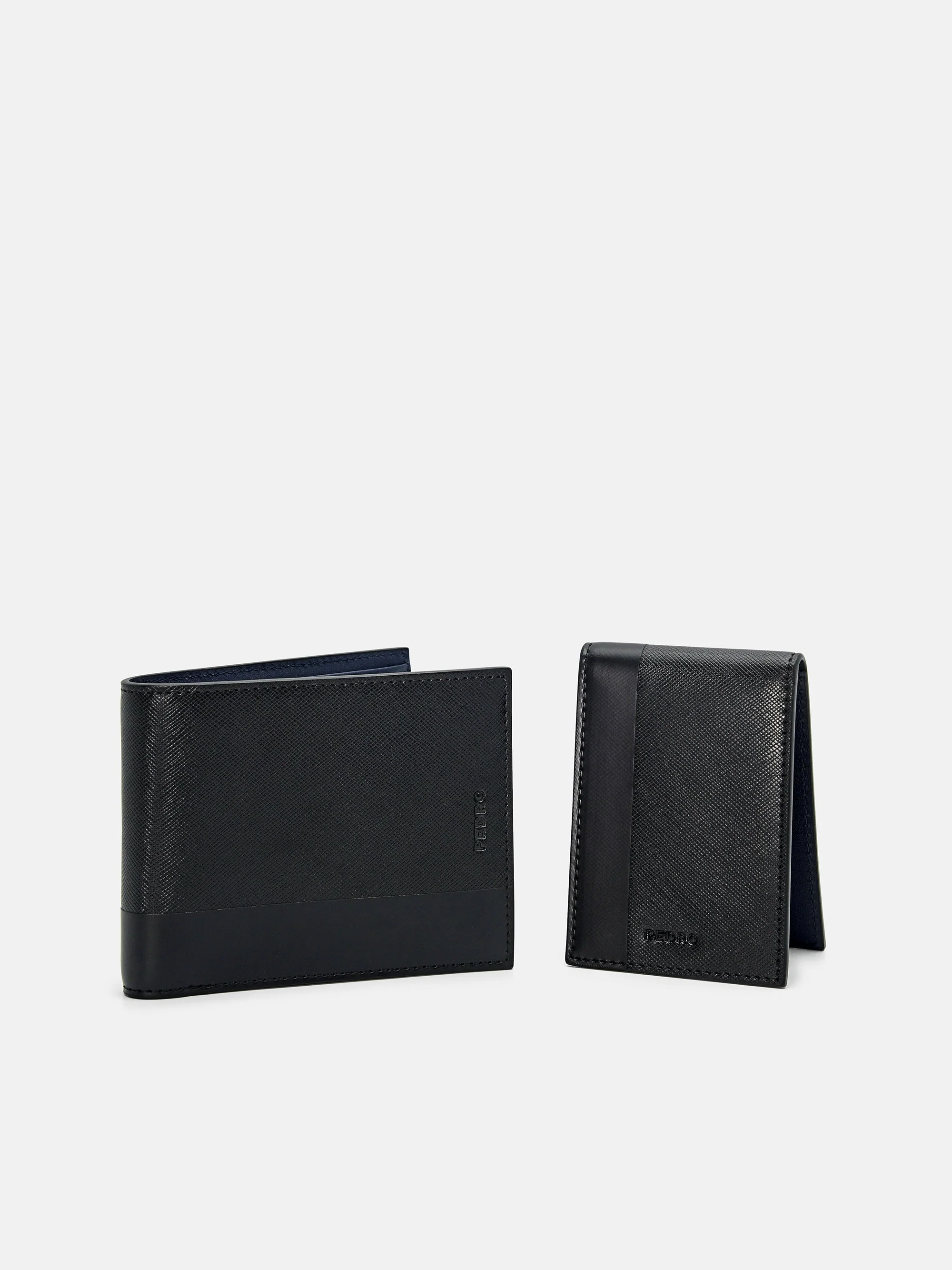 Saffiano Leather Bi-Fold Wallet with Insert - Image 8