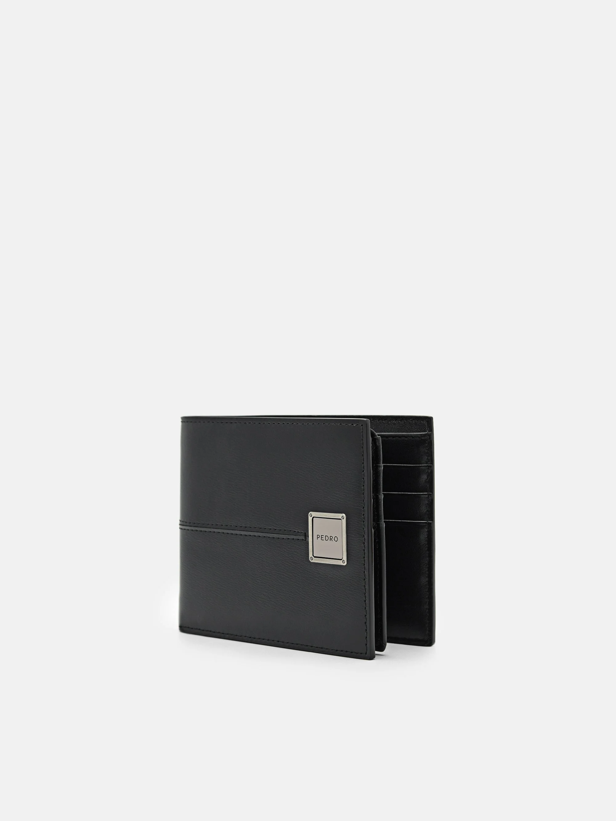 Leather Bi-Fold Flip Wallet - Image 2