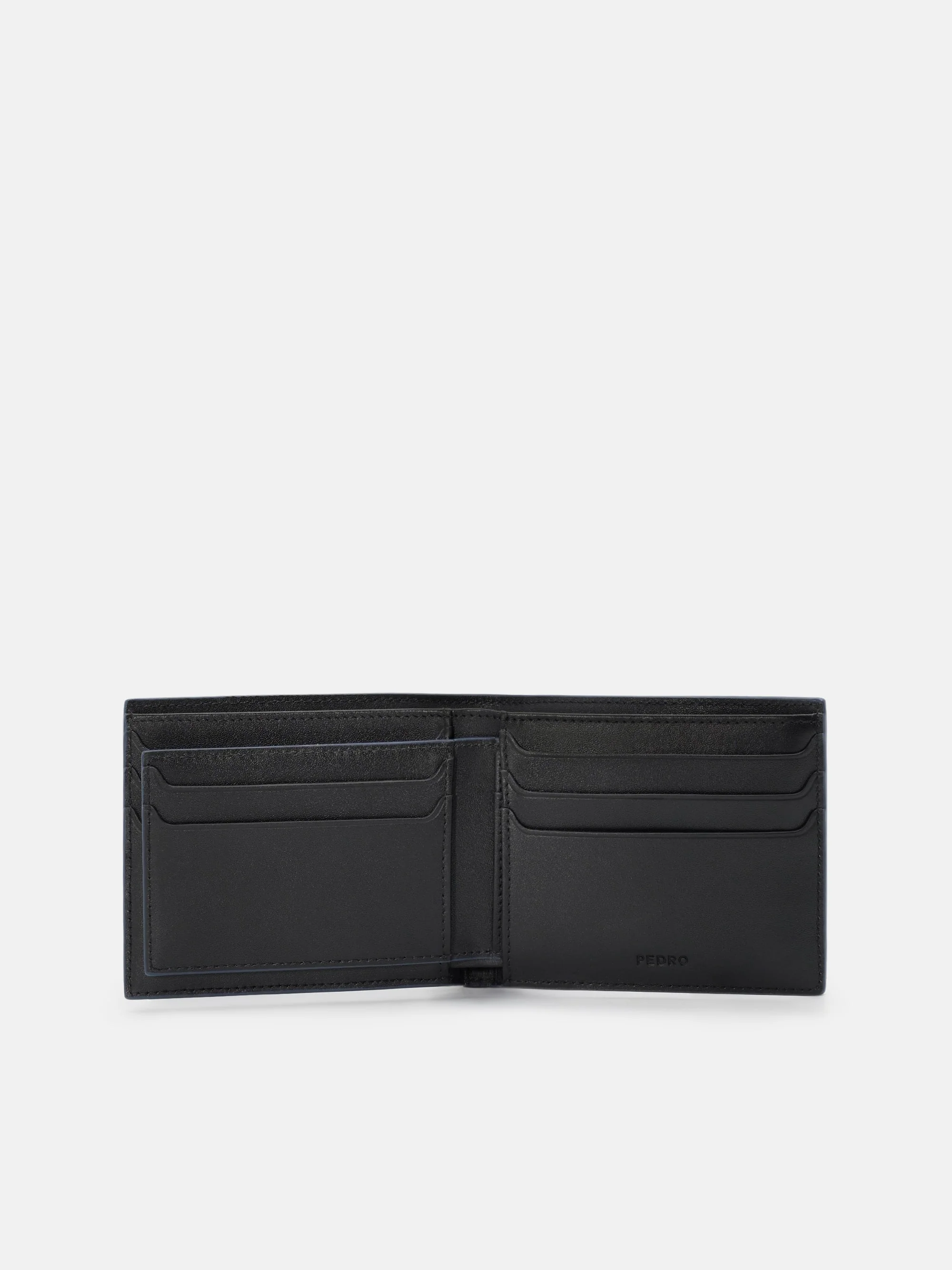 Leather Bi-Fold Wallet with Insert - Image 4