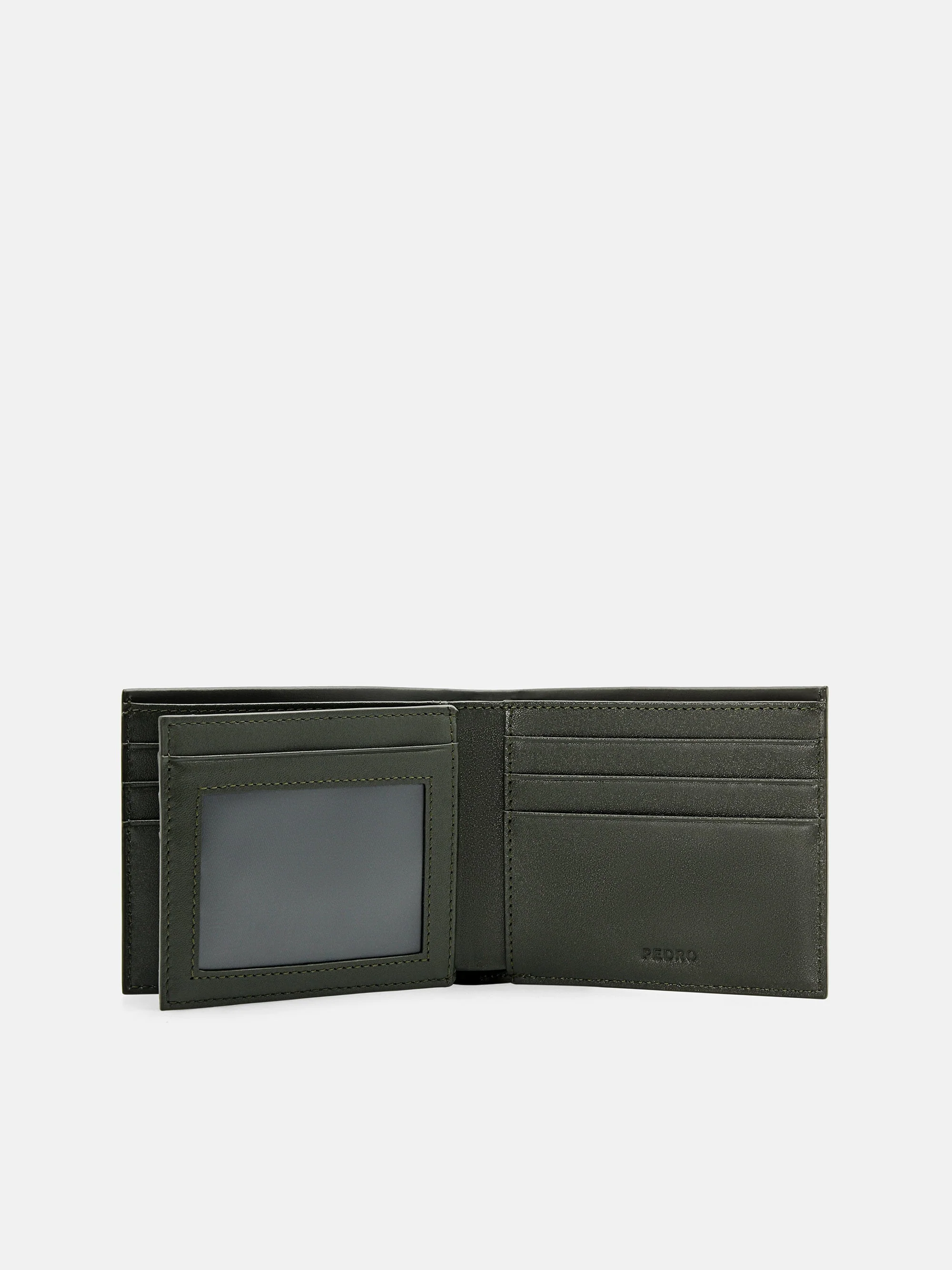 PEDRO Icon Leather Bi-Fold Flip Wallet - Image 5