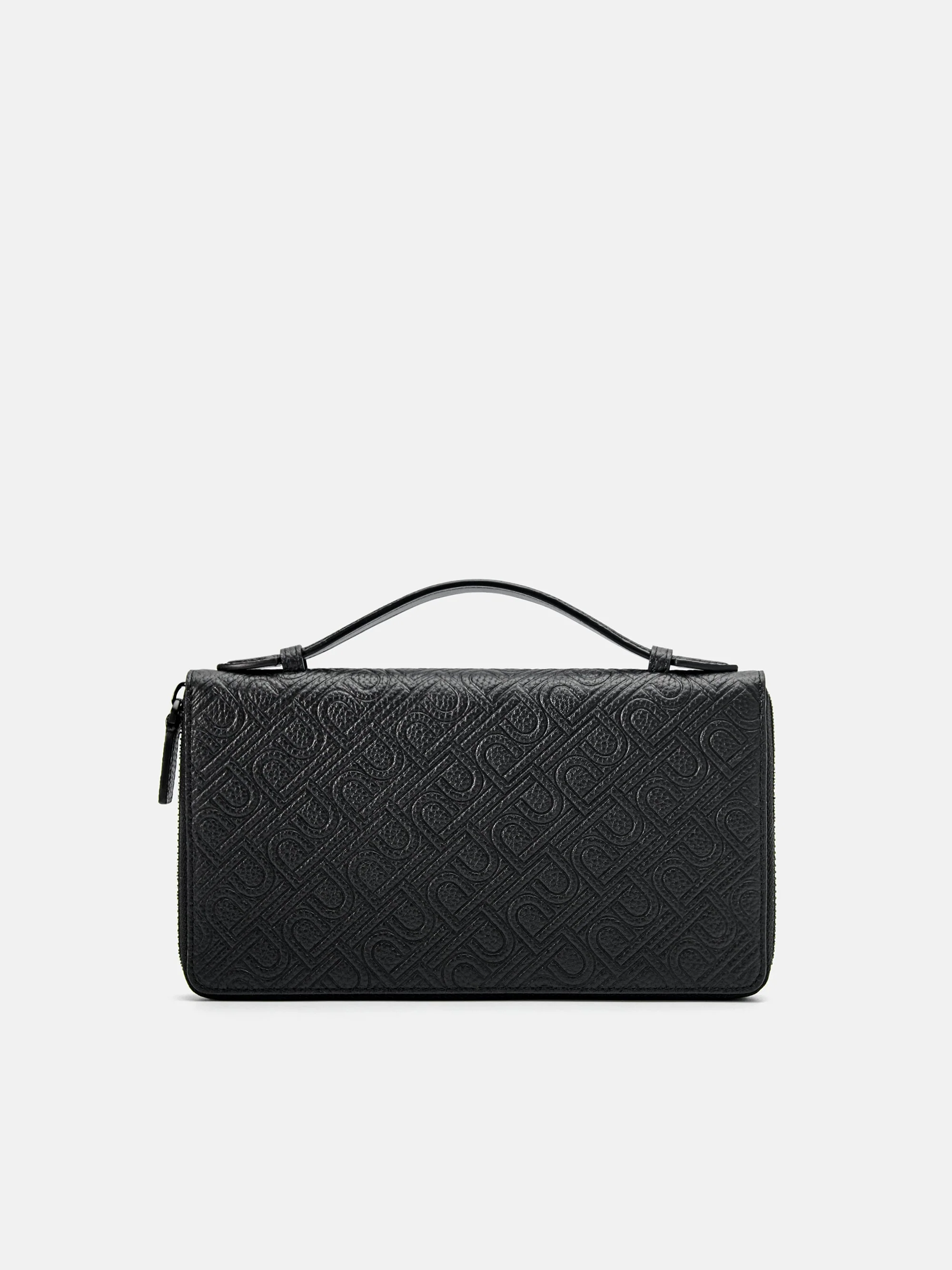 Embossed Leather Travel Organizer - Image 3