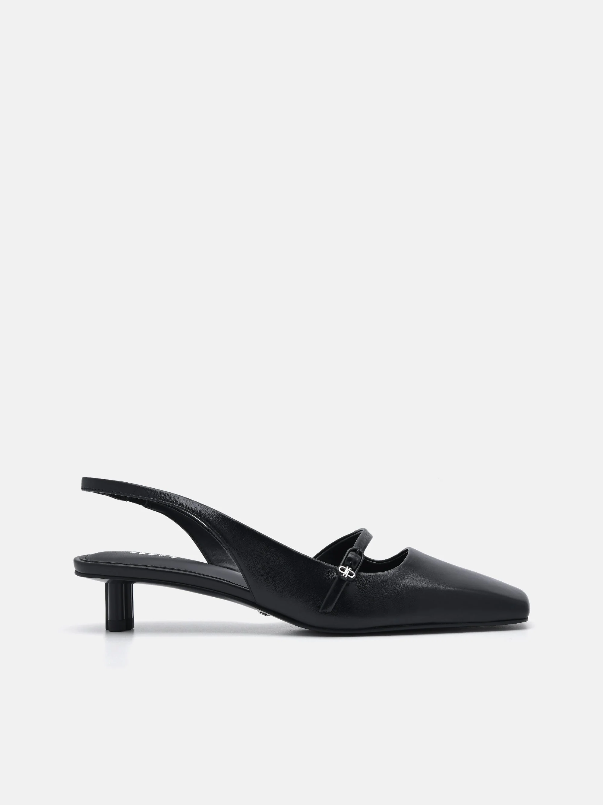 PEDRO Icon Leather Heel Pumps - Image 6