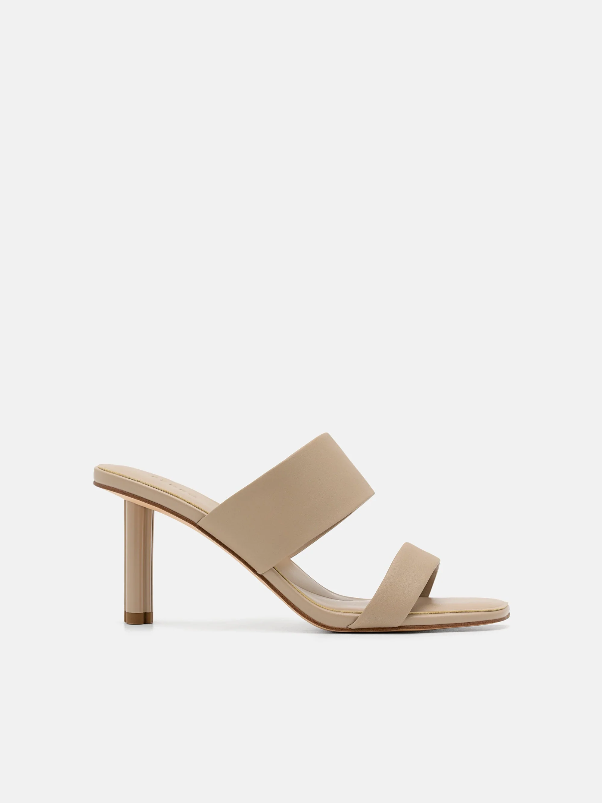 Leather Heel Sandals
