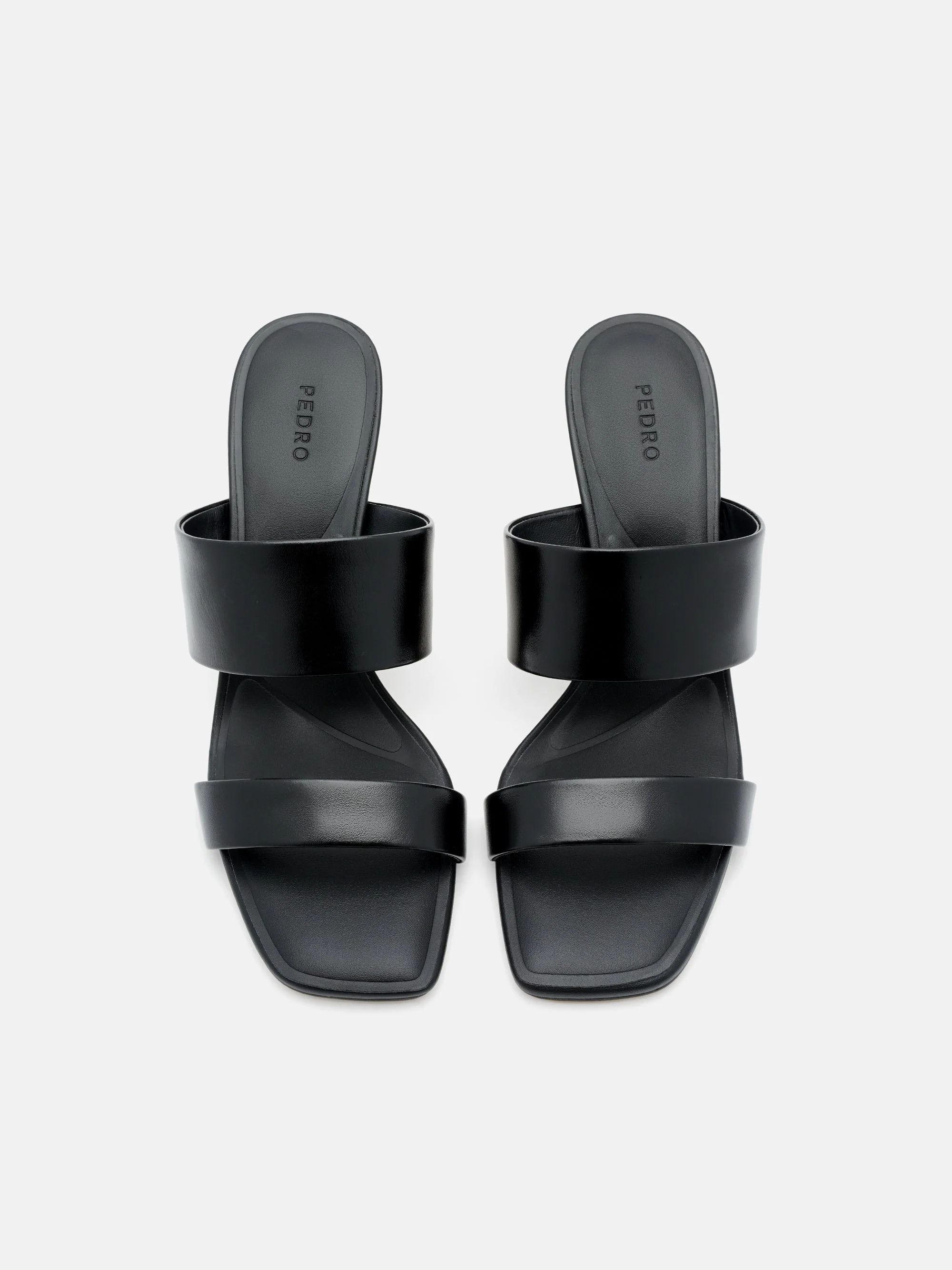 Leather Heel Sandals - Image 8
