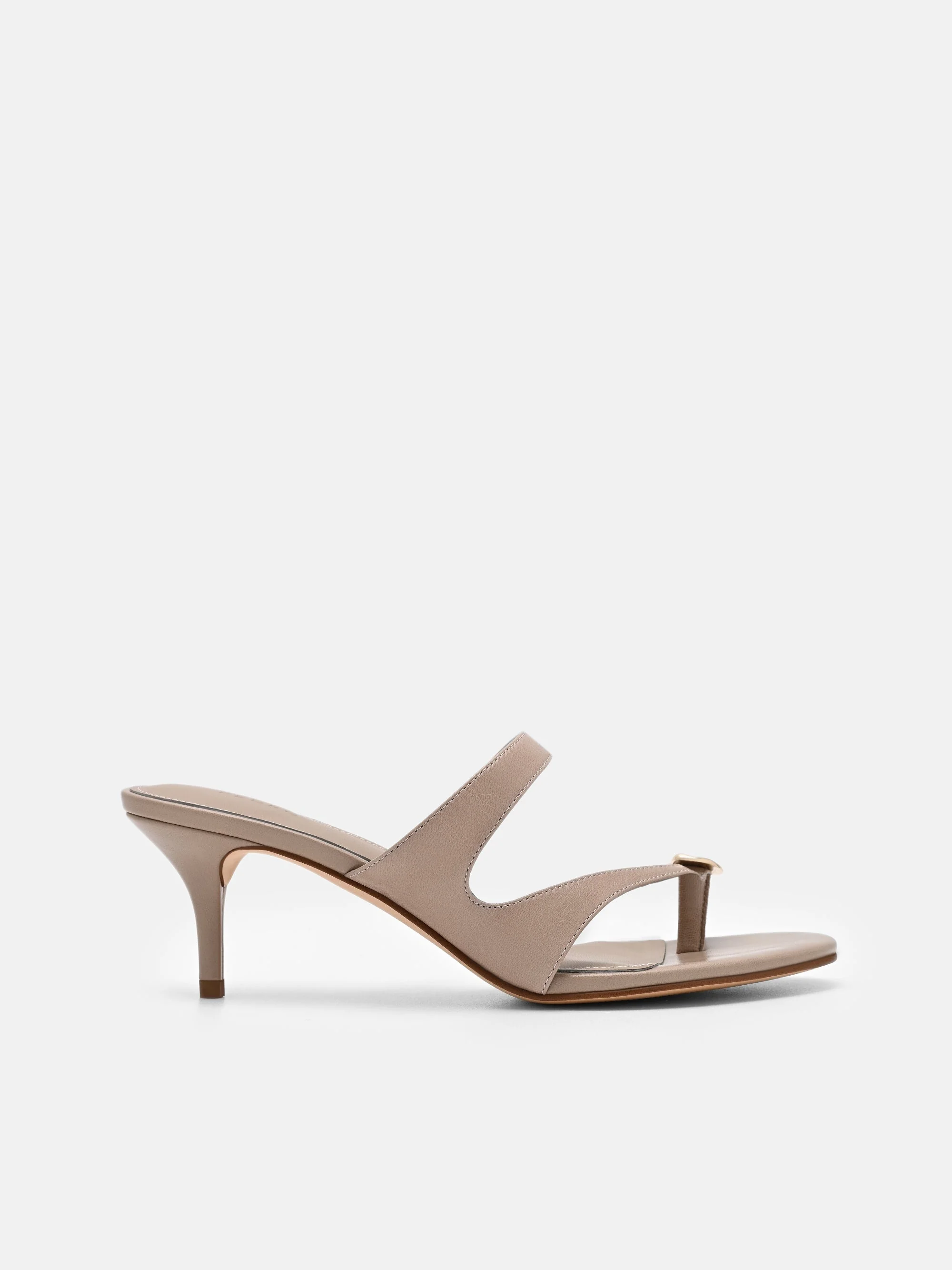 Alexis Leather Stiletto Heel Sandals