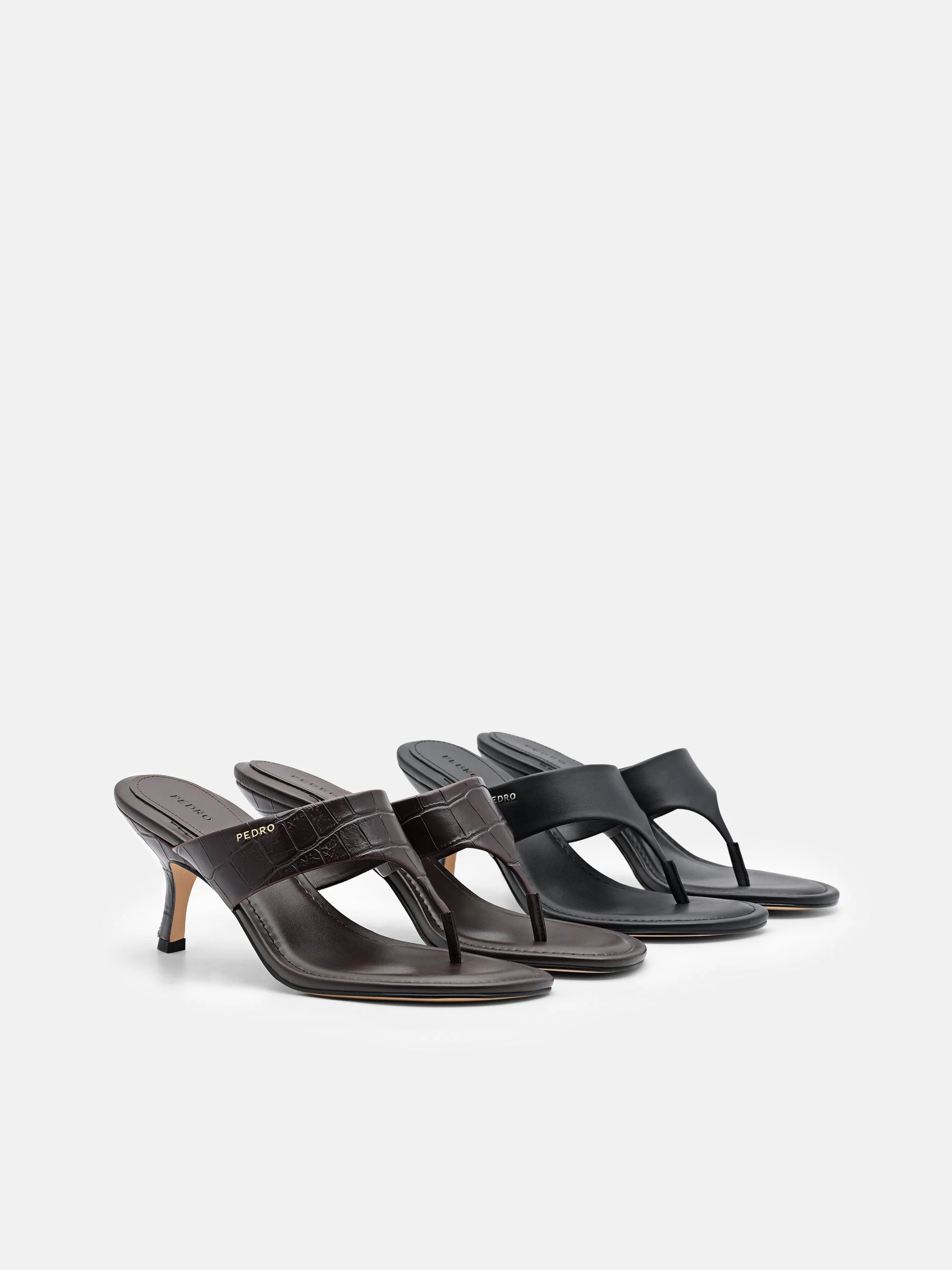 Thong Heel Sandals - Image 12