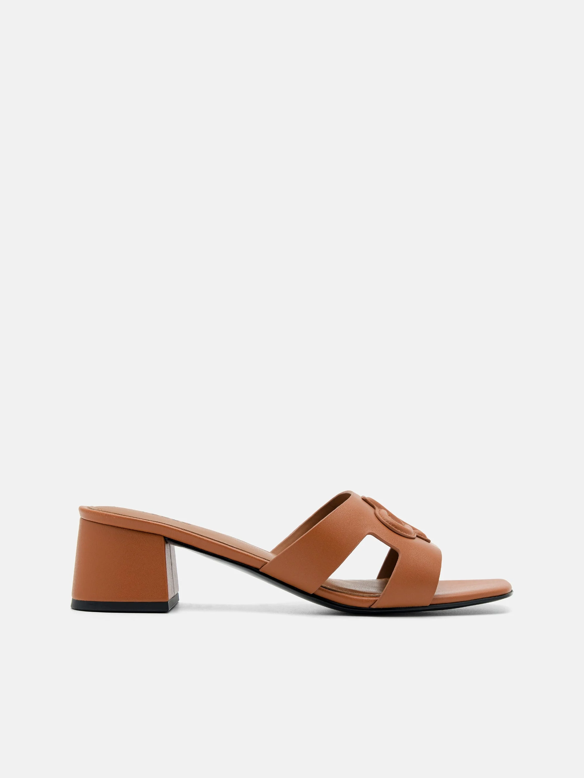 PEDRO Icon Leather Heel Sandals