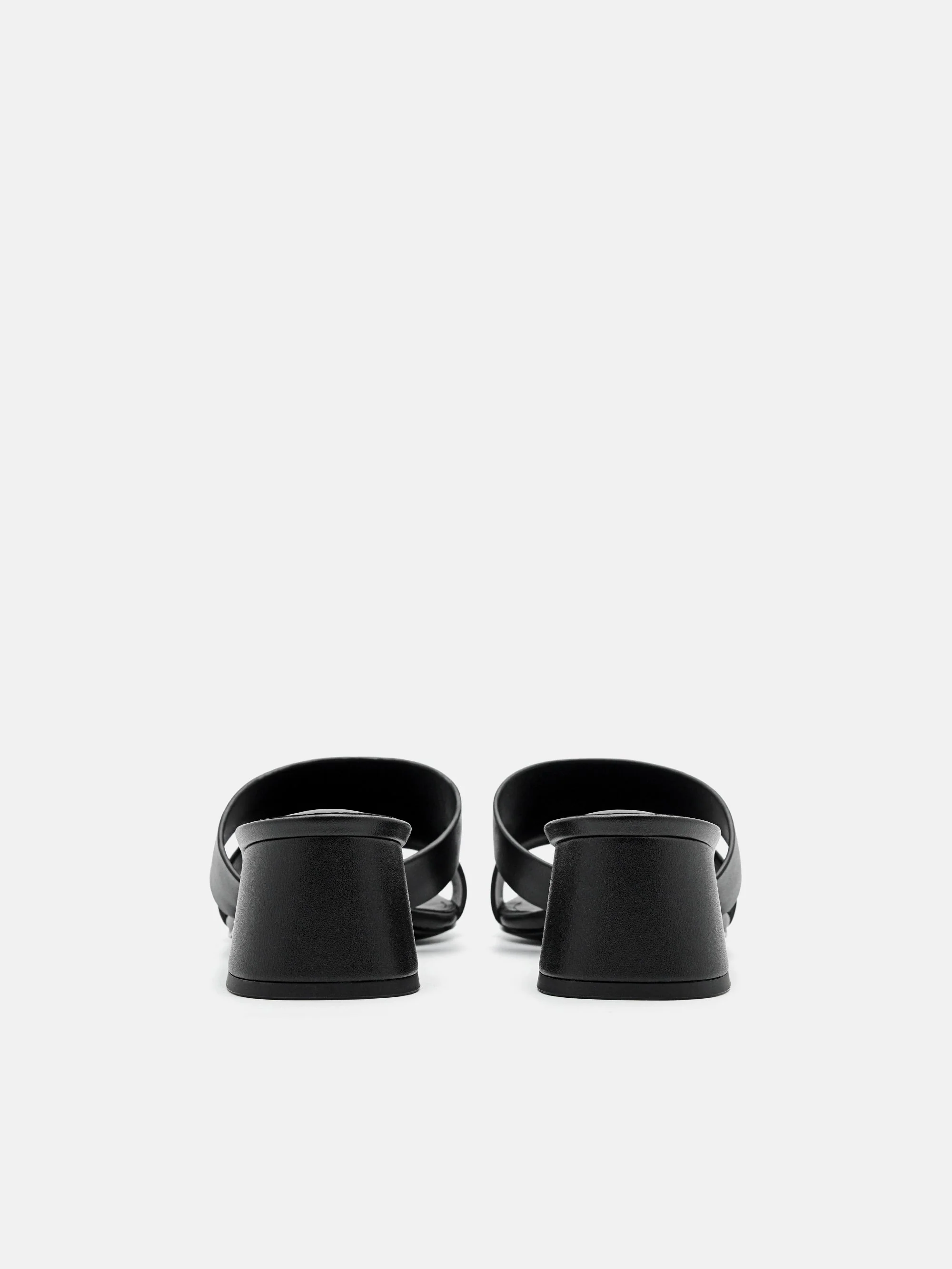 PEDRO Icon Leather Heel Sandals - Image 8