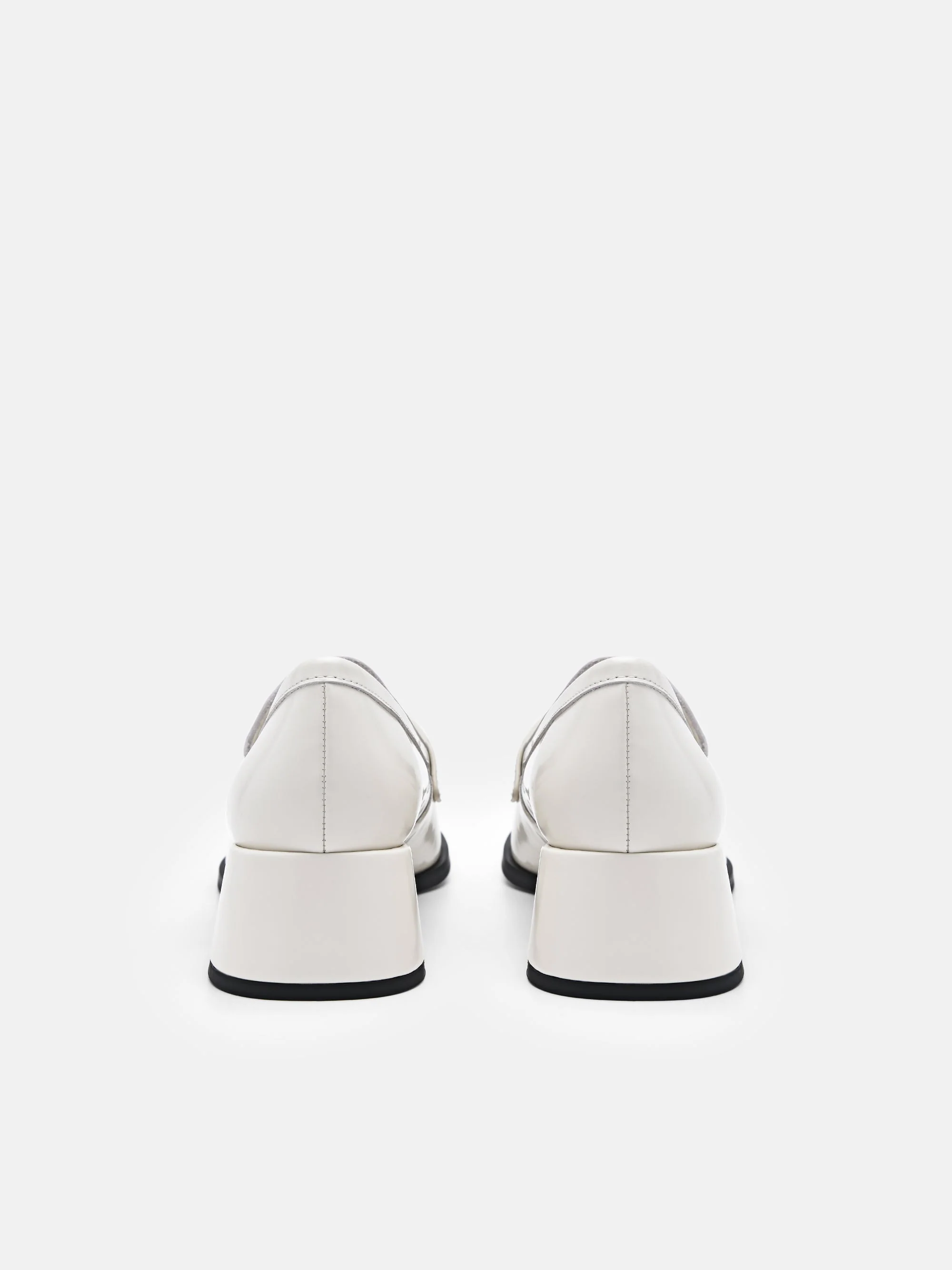 Jatte Leather Heel Loafers - Image 3
