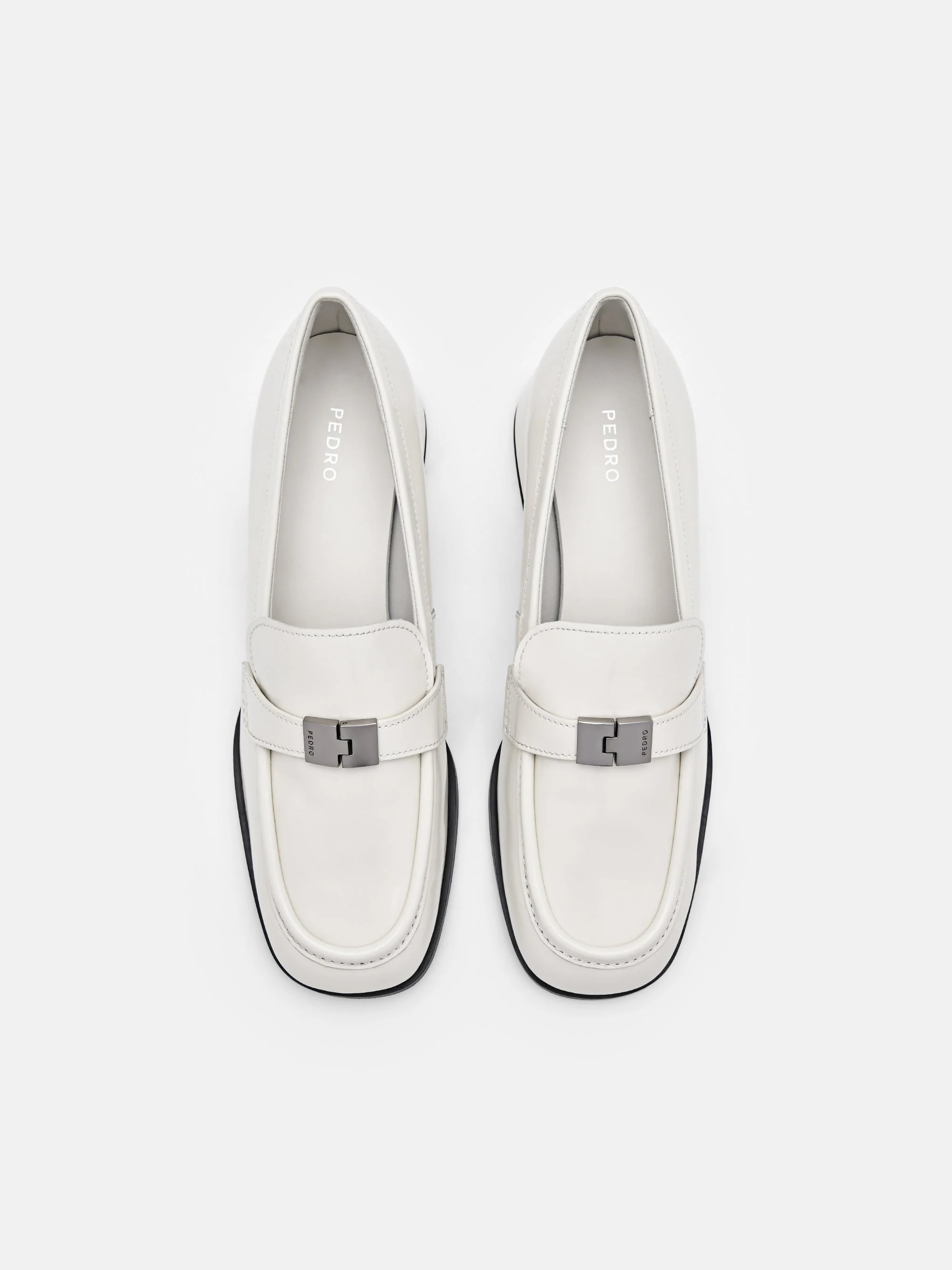 Jatte Leather Heel Loafers - Image 4