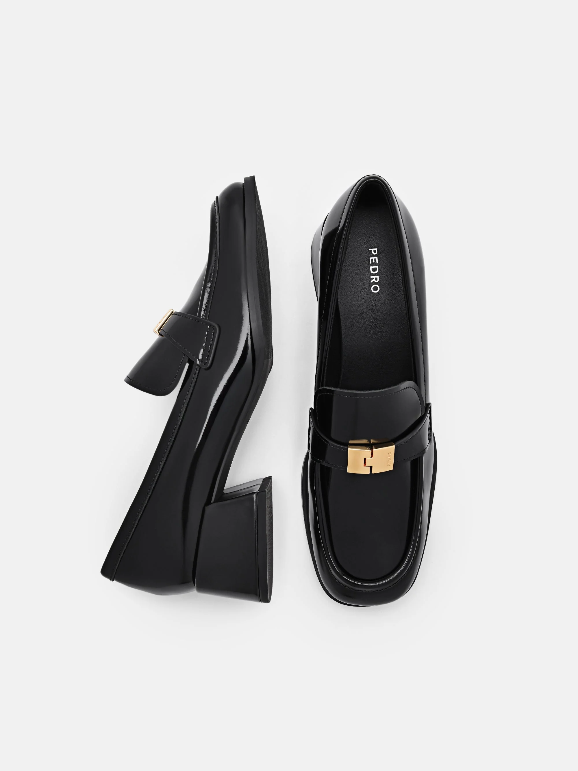 Jatte Leather Heel Loafers - Image 7