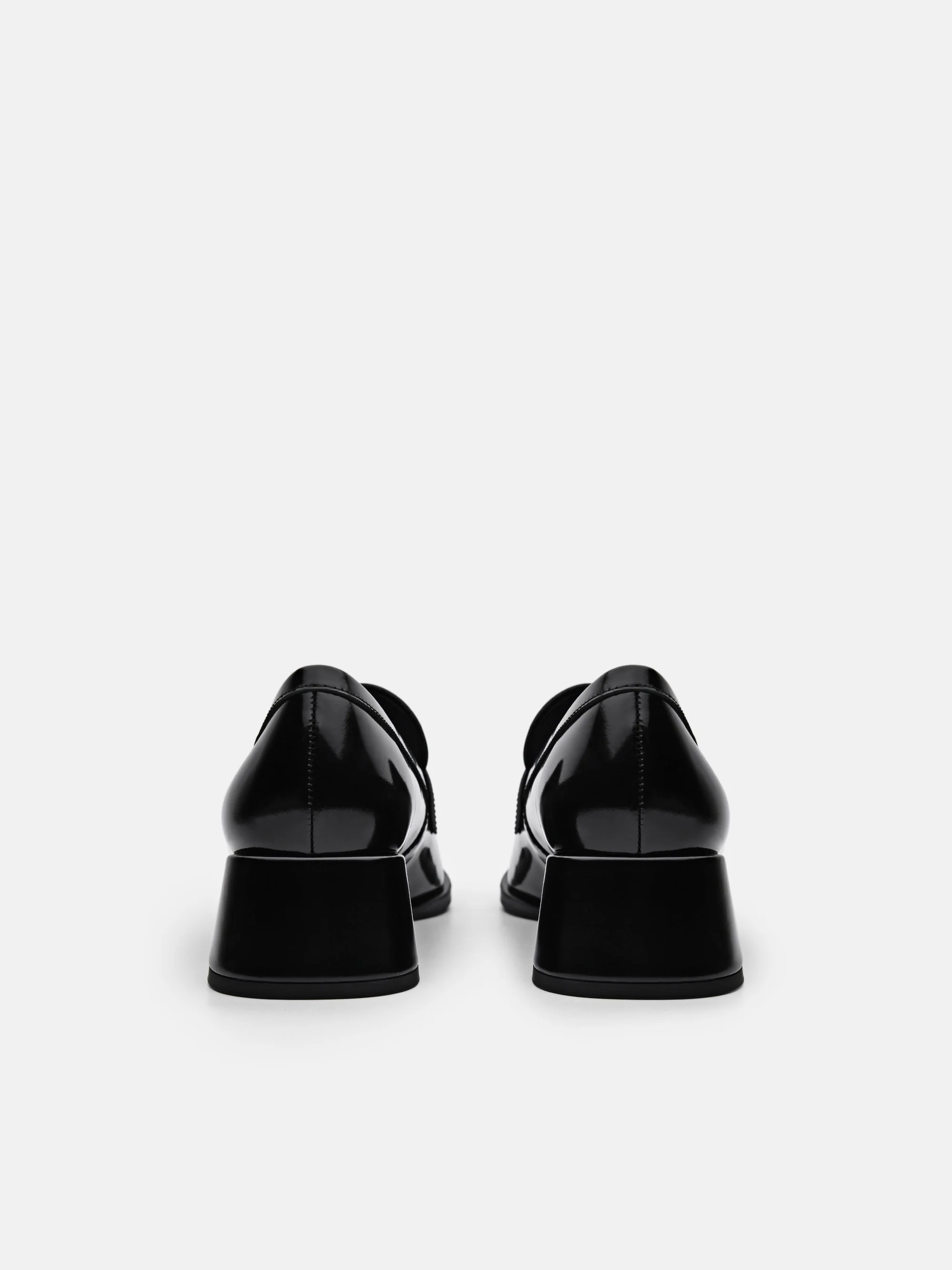Jatte Leather Heel Loafers - Image 9
