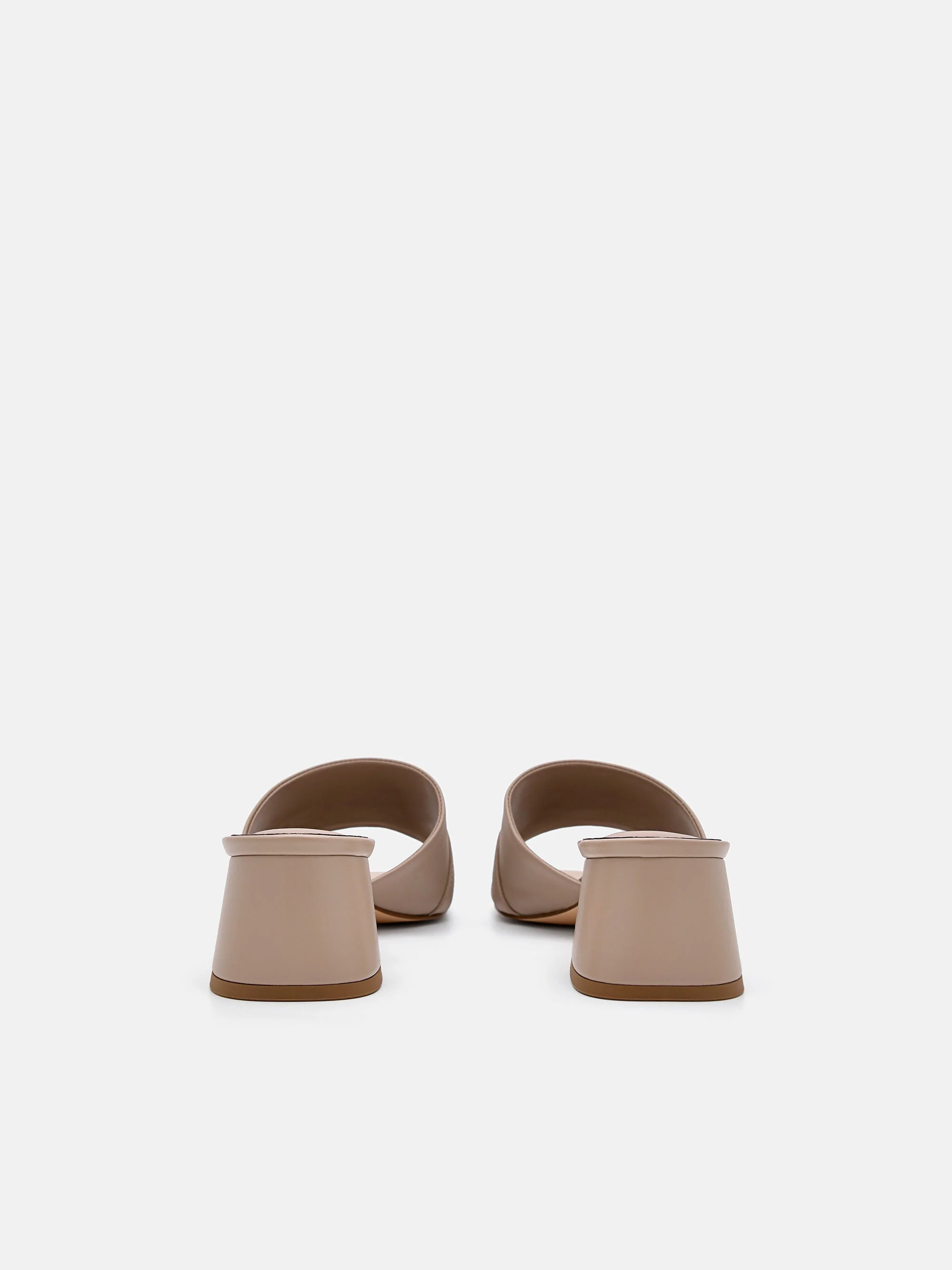 PEDRO Icon Leather Heel Sandals - Image 12